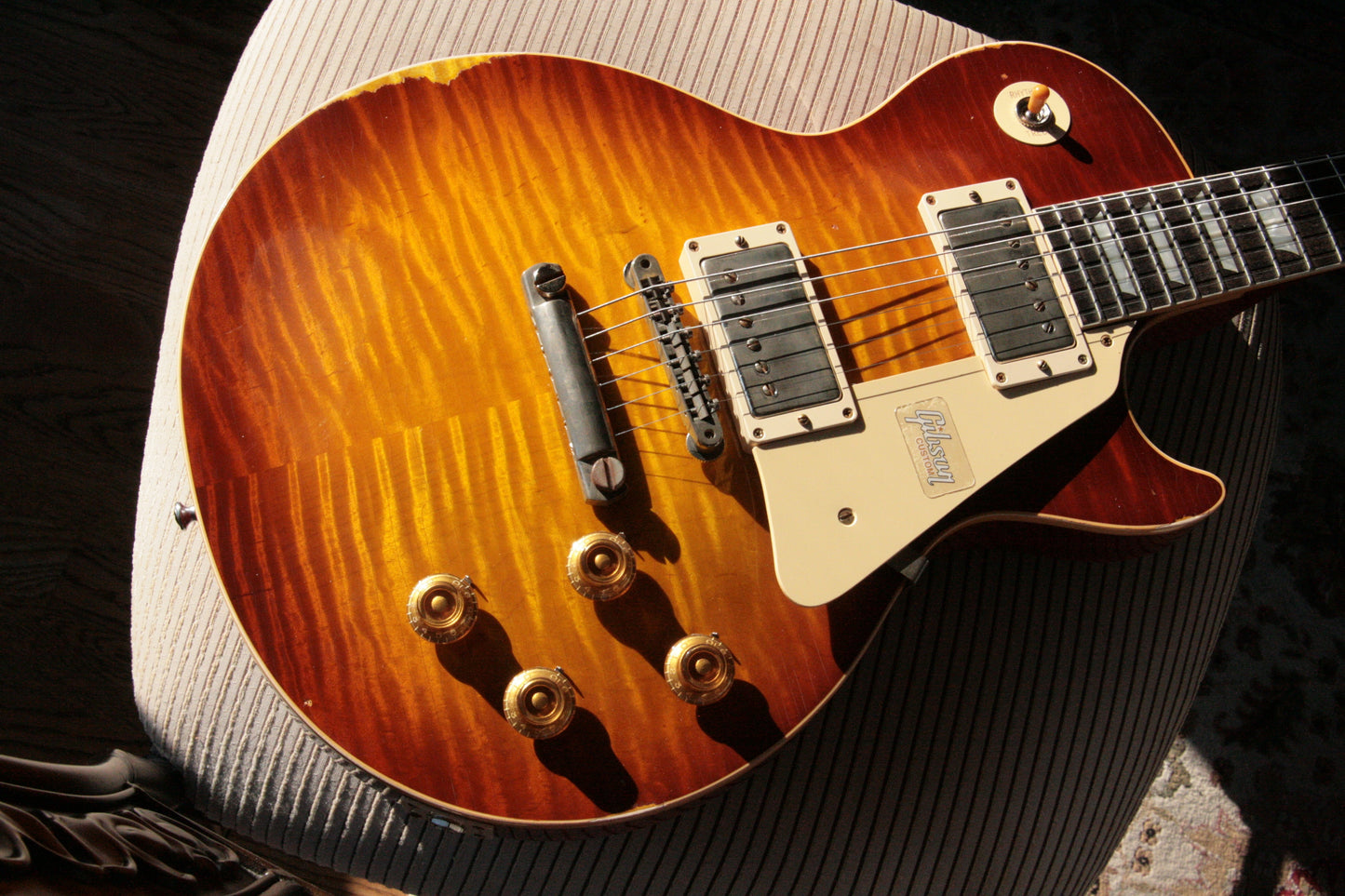 2018 Gibson 1959 HEAVY AGED Iced Tea Les Paul Reissue! R9 59 Historic Custom Shop