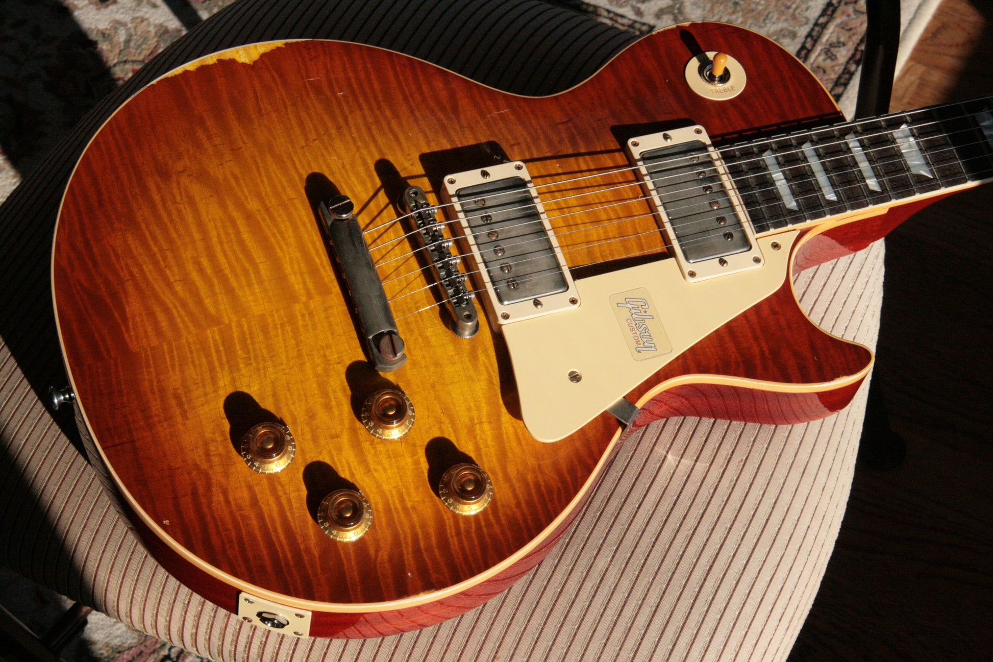 2018 Gibson 1959 HEAVY AGED Iced Tea Les Paul Reissue! R9 59 Historic Custom Shop