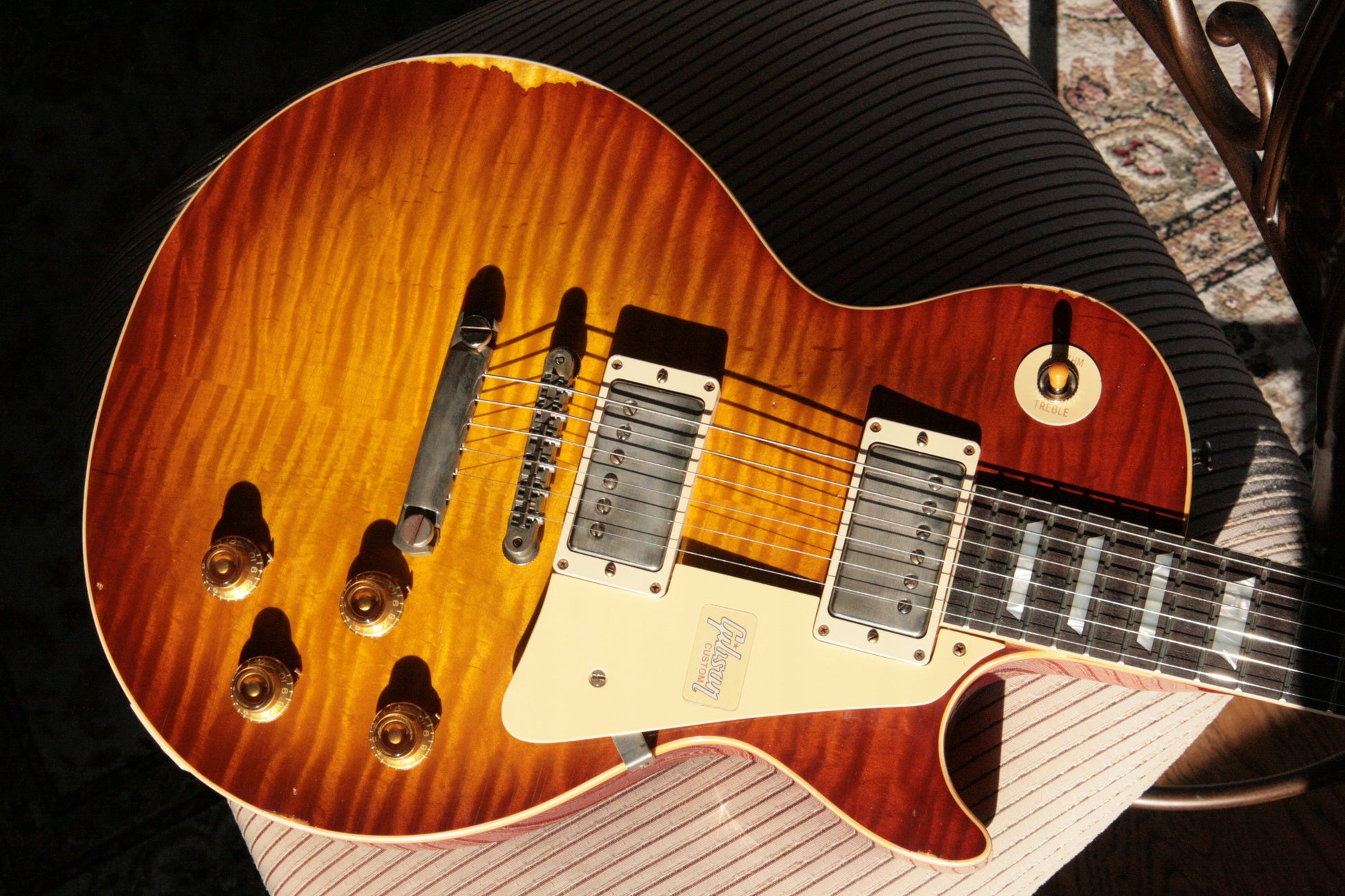 2018 Gibson 1959 HEAVY AGED Iced Tea Les Paul Reissue! R9 59 Historic Custom Shop