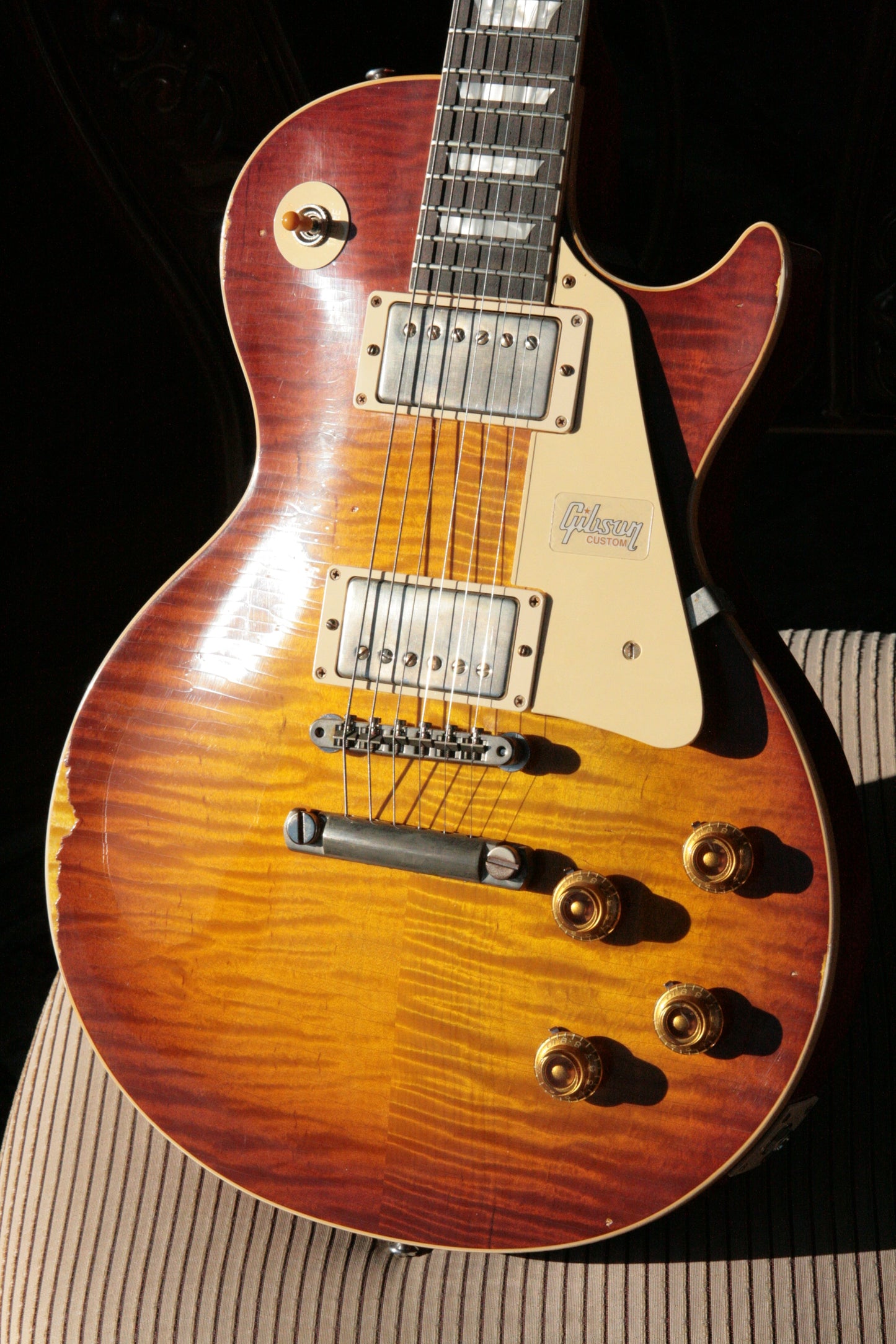 2018 Gibson 1959 HEAVY AGED Iced Tea Les Paul Reissue! R9 59 Historic Custom Shop