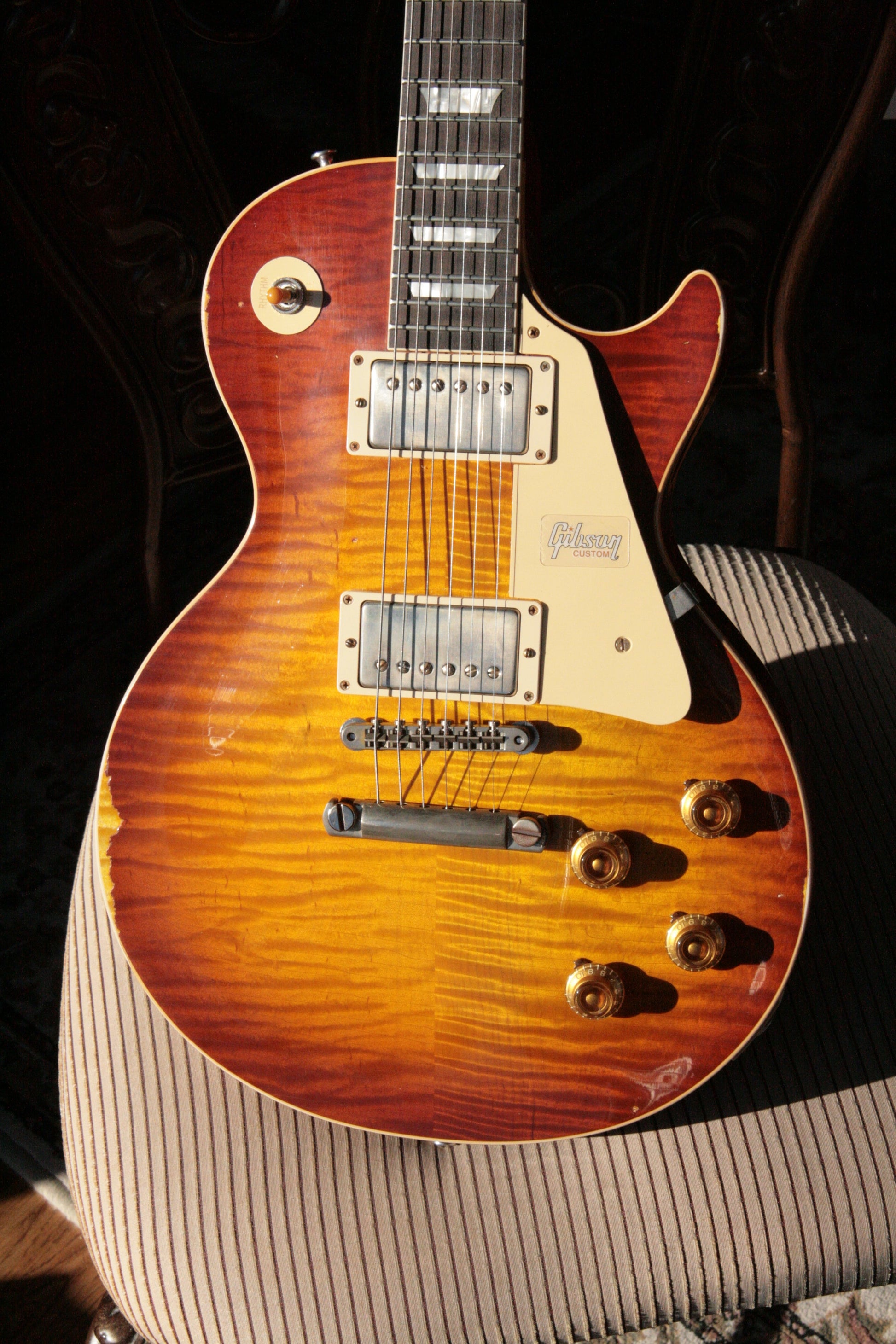 2018 Gibson 1959 HEAVY AGED Iced Tea Les Paul Reissue! R9 59 Historic Custom Shop