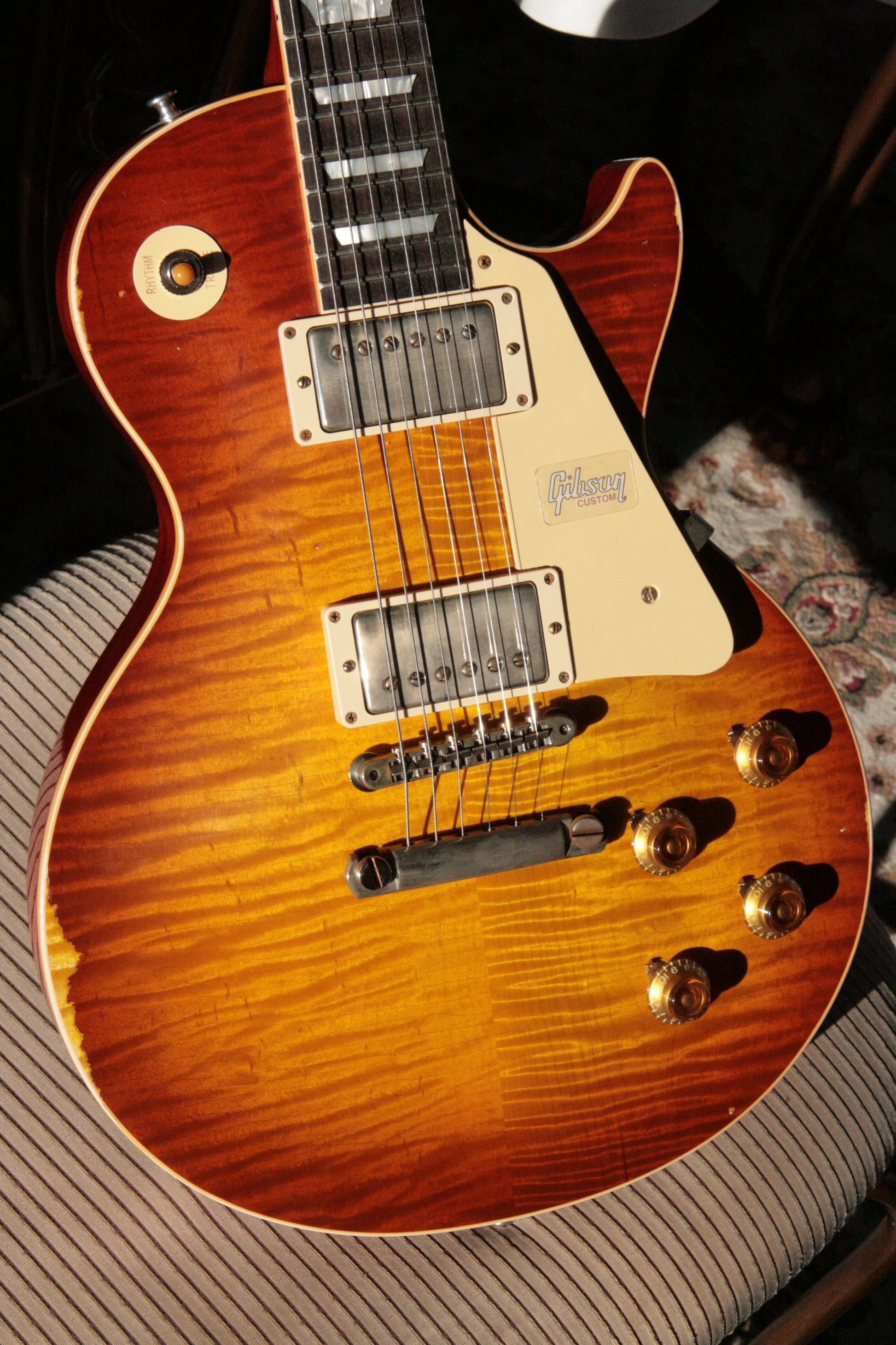 2018 Gibson 1959 HEAVY AGED Iced Tea Les Paul Reissue! R9 59 Historic Custom Shop