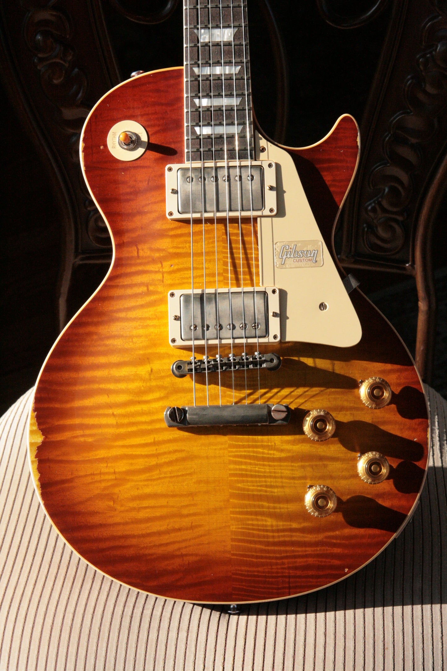 2018 Gibson 1959 HEAVY AGED Iced Tea Les Paul Reissue! R9 59 Historic Custom Shop