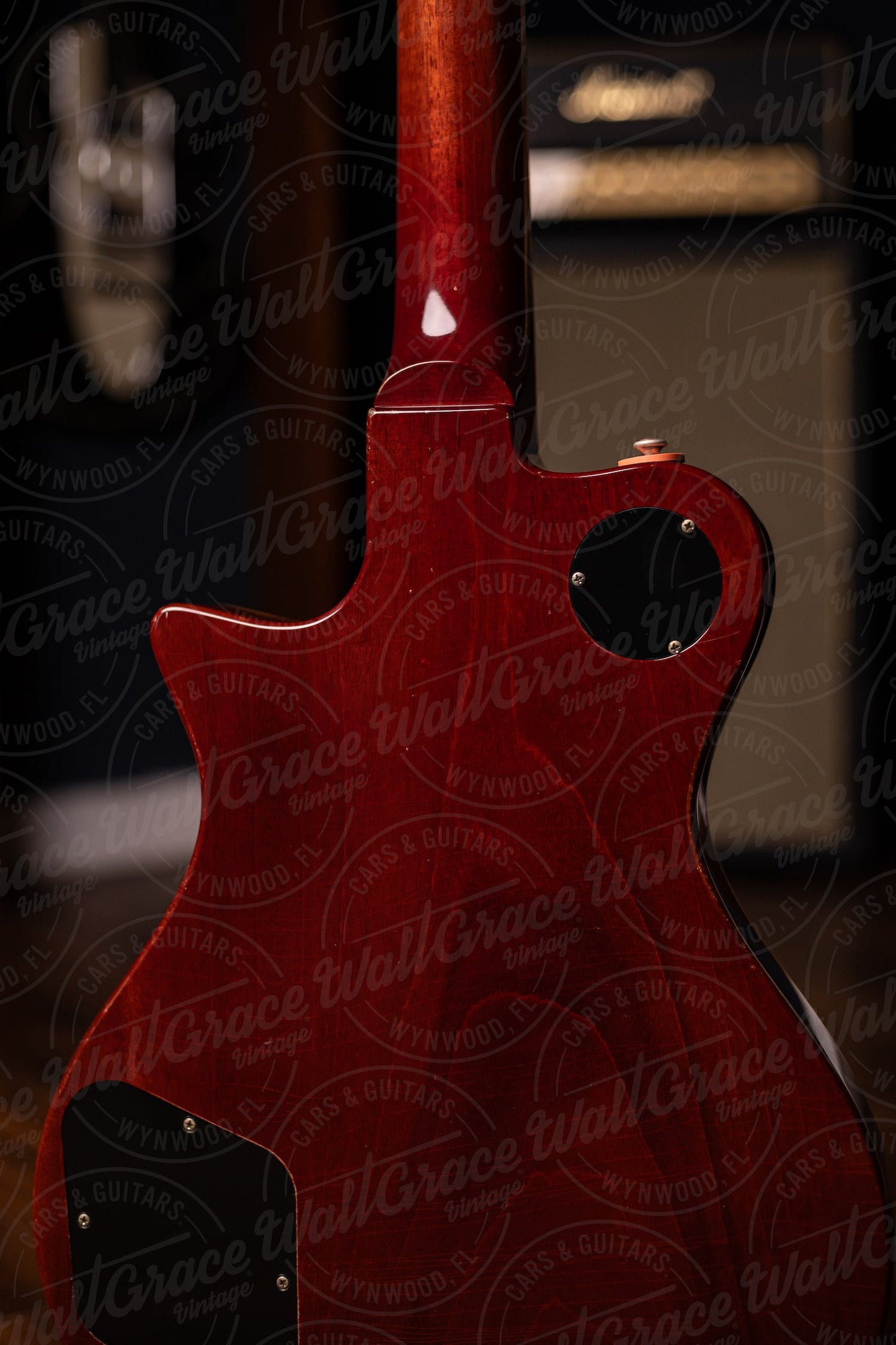 PRE ORDER | Carneglia Master Series Stallion Standard Wraparound Electric Guitar with Brazilian Rosewood - Aged Tobacco Burst