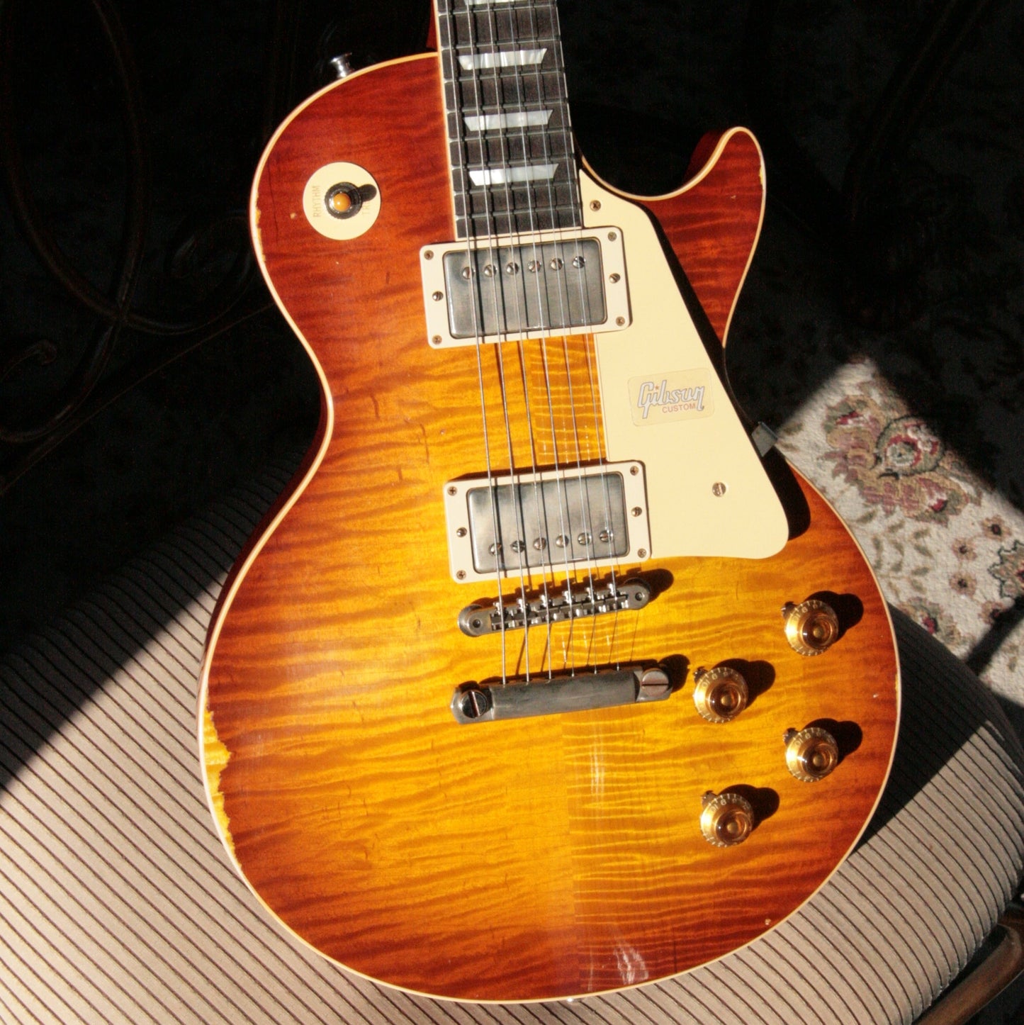 2018 Gibson 1959 HEAVY AGED Iced Tea Les Paul Reissue! R9 59 Historic Custom Shop
