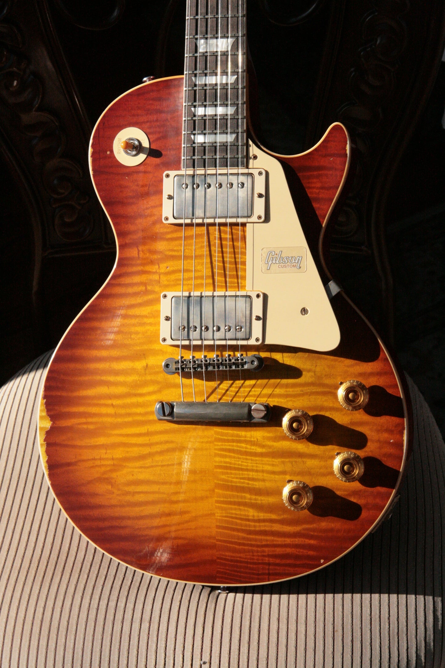 2018 Gibson 1959 HEAVY AGED Iced Tea Les Paul Reissue! R9 59 Historic Custom Shop