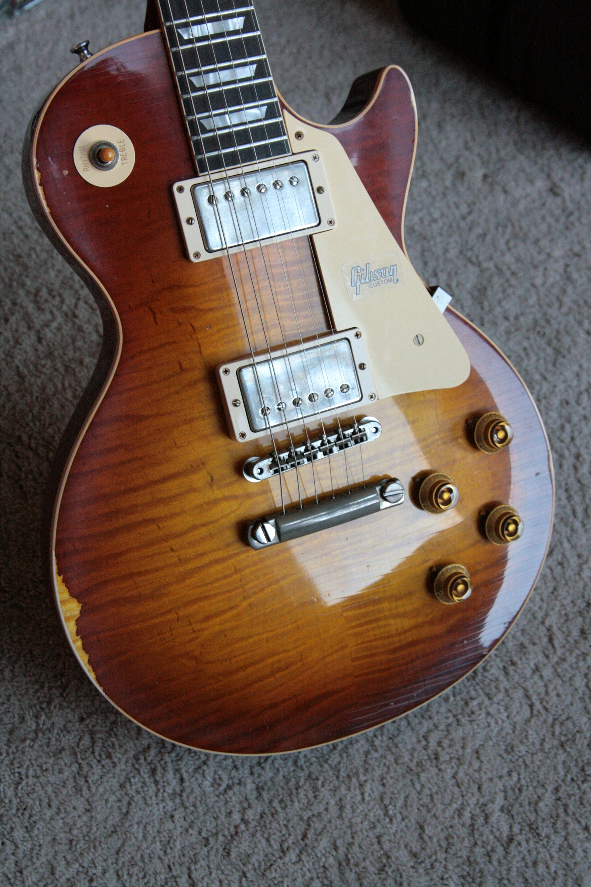 2018 Gibson 1959 HEAVY AGED Iced Tea Les Paul Reissue! R9 59 Historic Custom Shop