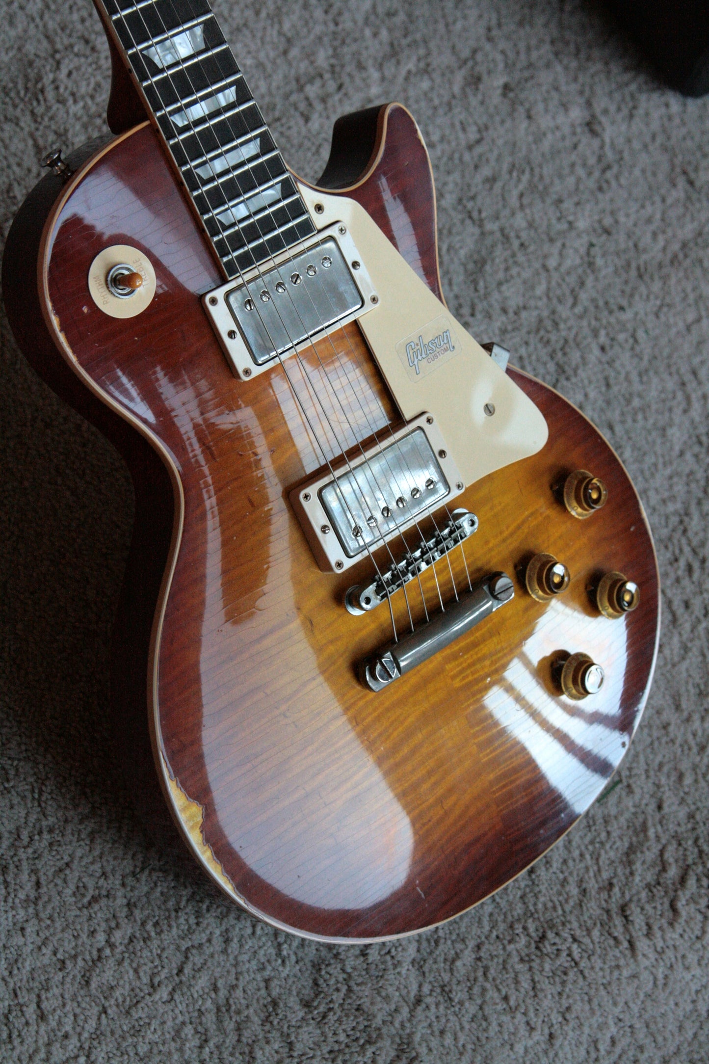 2018 Gibson 1959 HEAVY AGED Iced Tea Les Paul Reissue! R9 59 Historic Custom Shop