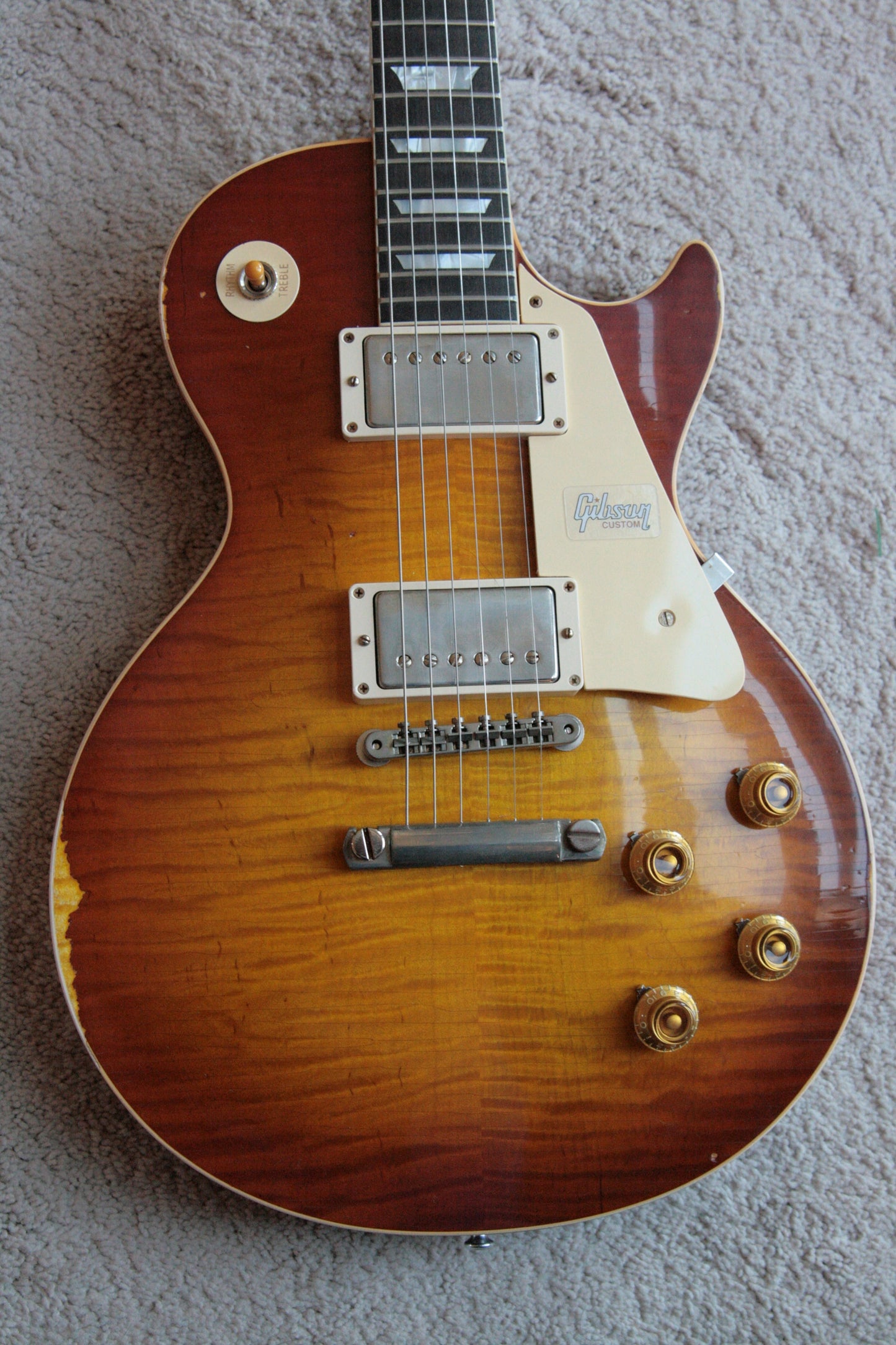 2018 Gibson 1959 HEAVY AGED Iced Tea Les Paul Reissue! R9 59 Historic Custom Shop