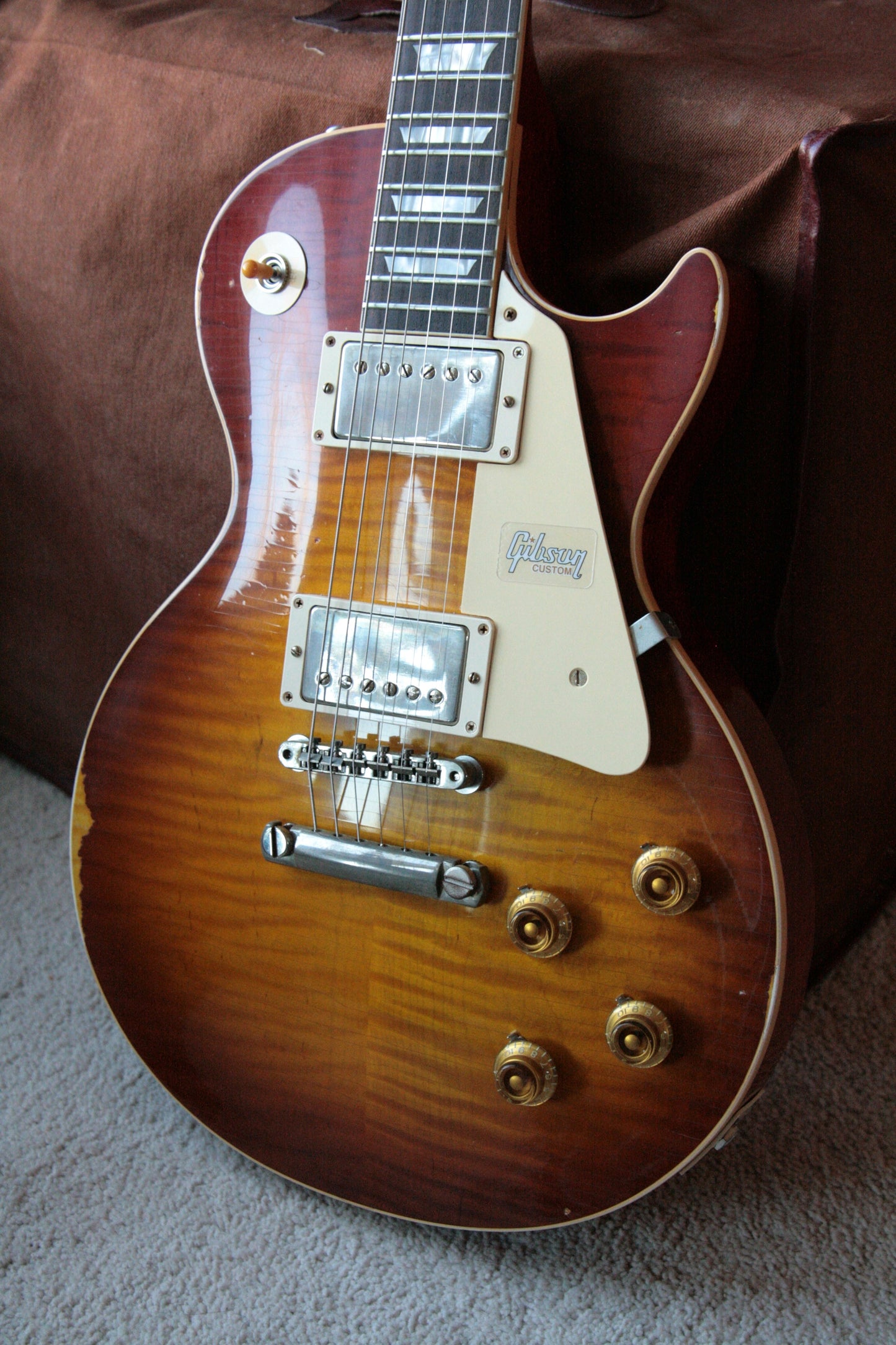 2018 Gibson 1959 HEAVY AGED Iced Tea Les Paul Reissue! R9 59 Historic Custom Shop