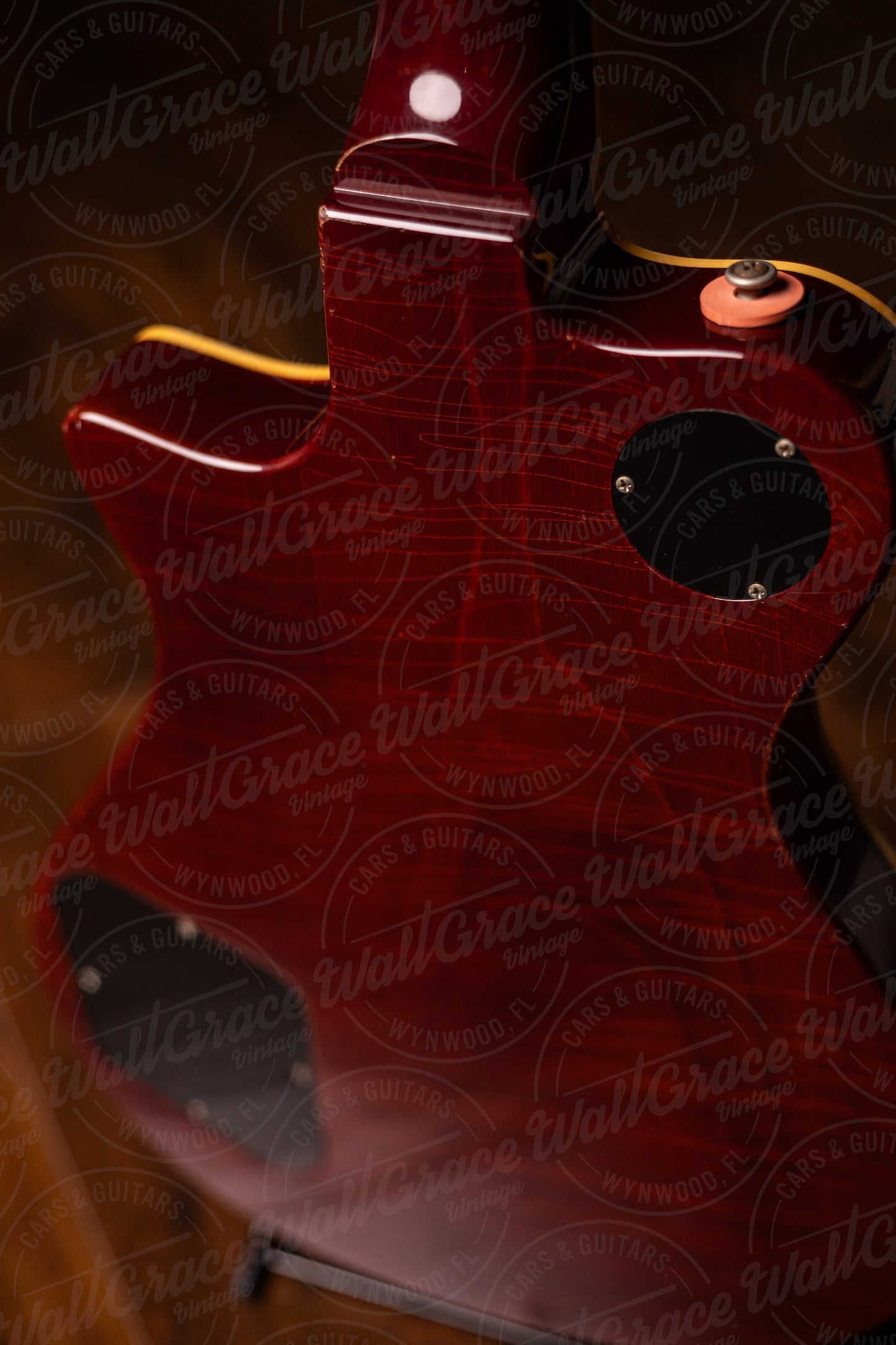 PRE ORDER | Carneglia Master Series Stallion Standard Wraparound Electric Guitar with Brazilian Rosewood - Aged Tobacco Burst