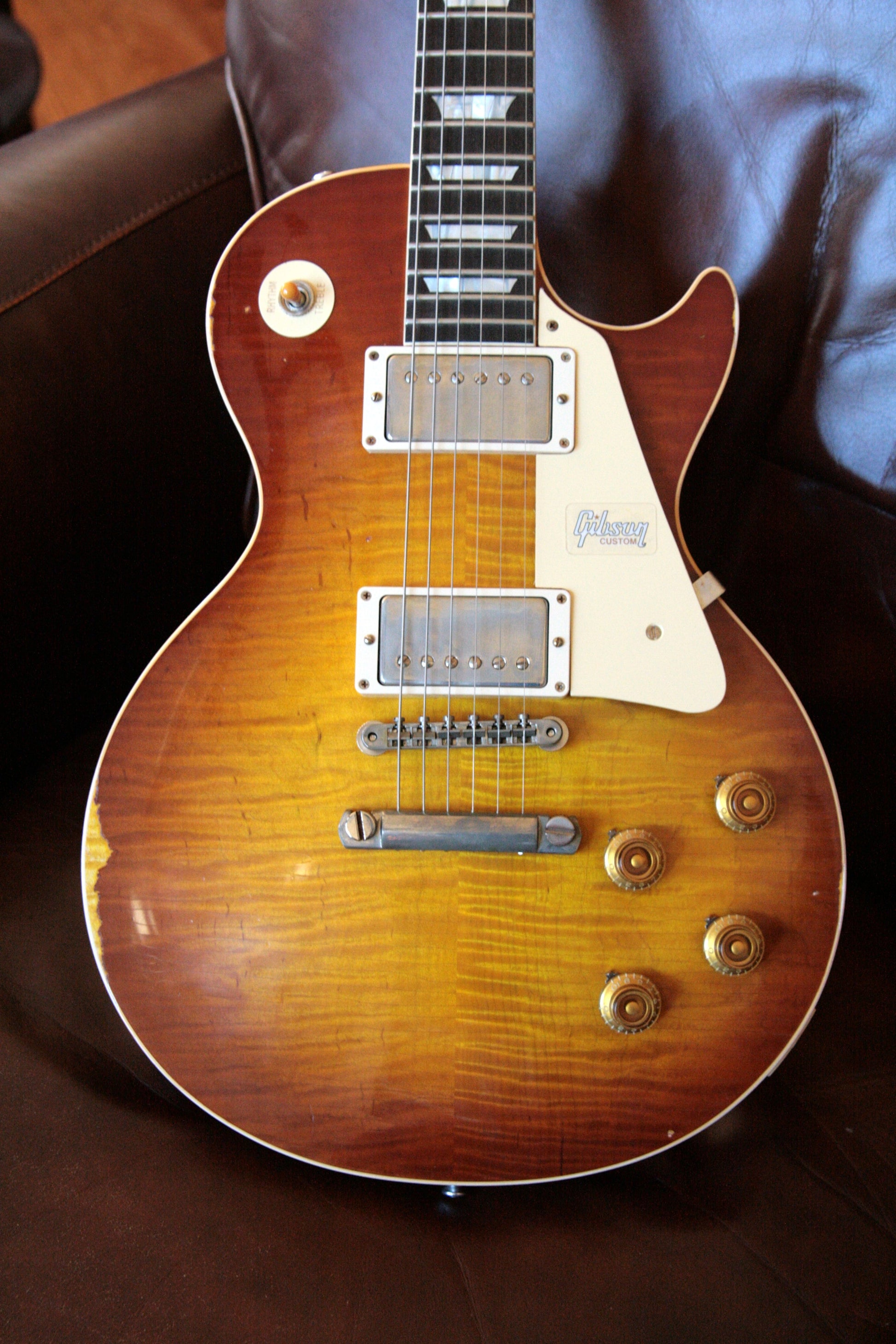 2018 Gibson 1959 HEAVY AGED Iced Tea Les Paul Reissue! R9 59 Historic Custom Shop