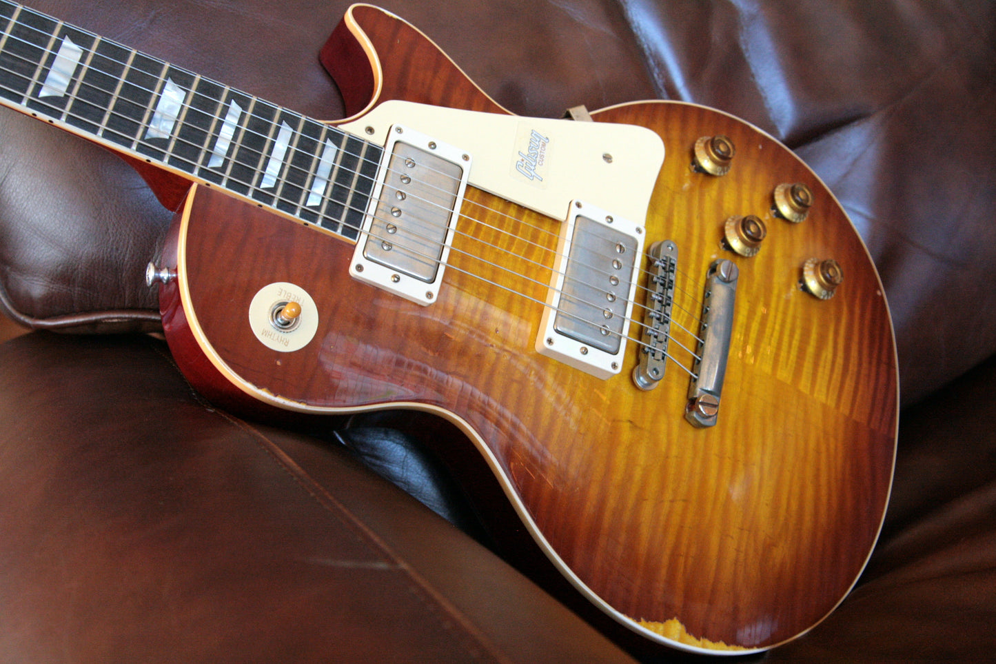 2018 Gibson 1959 HEAVY AGED Iced Tea Les Paul Reissue! R9 59 Historic Custom Shop
