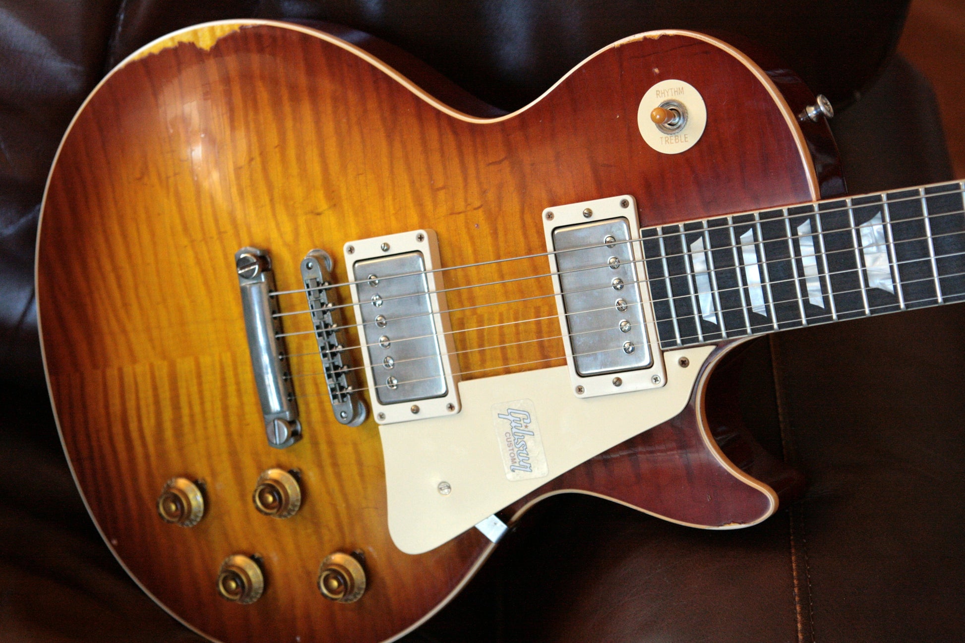 2018 Gibson 1959 HEAVY AGED Iced Tea Les Paul Reissue! R9 59 Historic Custom Shop