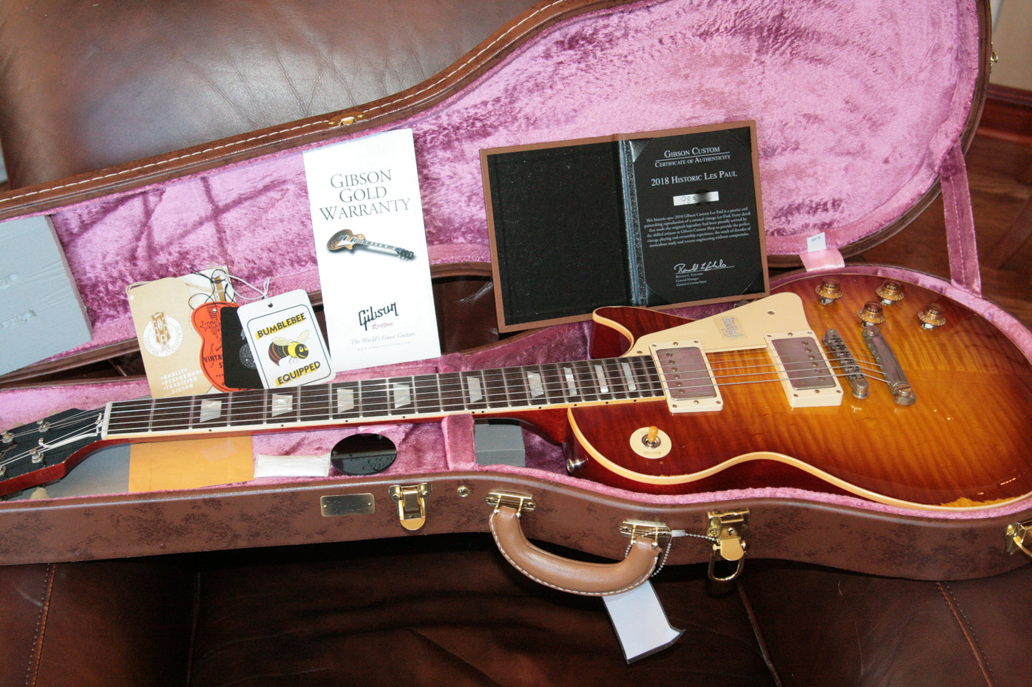 2018 Gibson 1959 HEAVY AGED Iced Tea Les Paul Reissue! R9 59 Historic Custom Shop