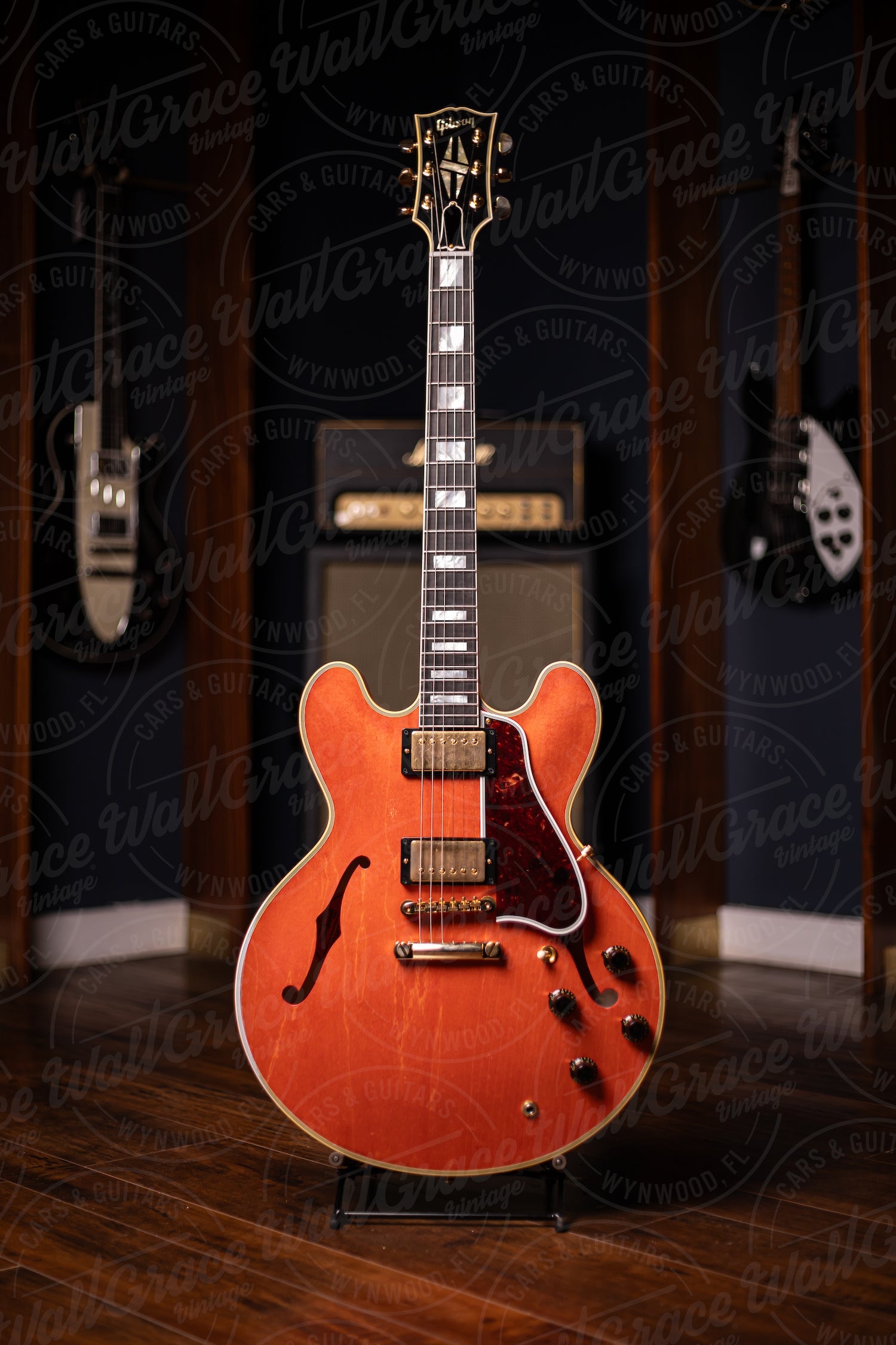 Gibson Custom Shop 1959 ES-355 Reissue Stop Bar Murphy Lab Light Aged Electric Guitar - Watermelon Red