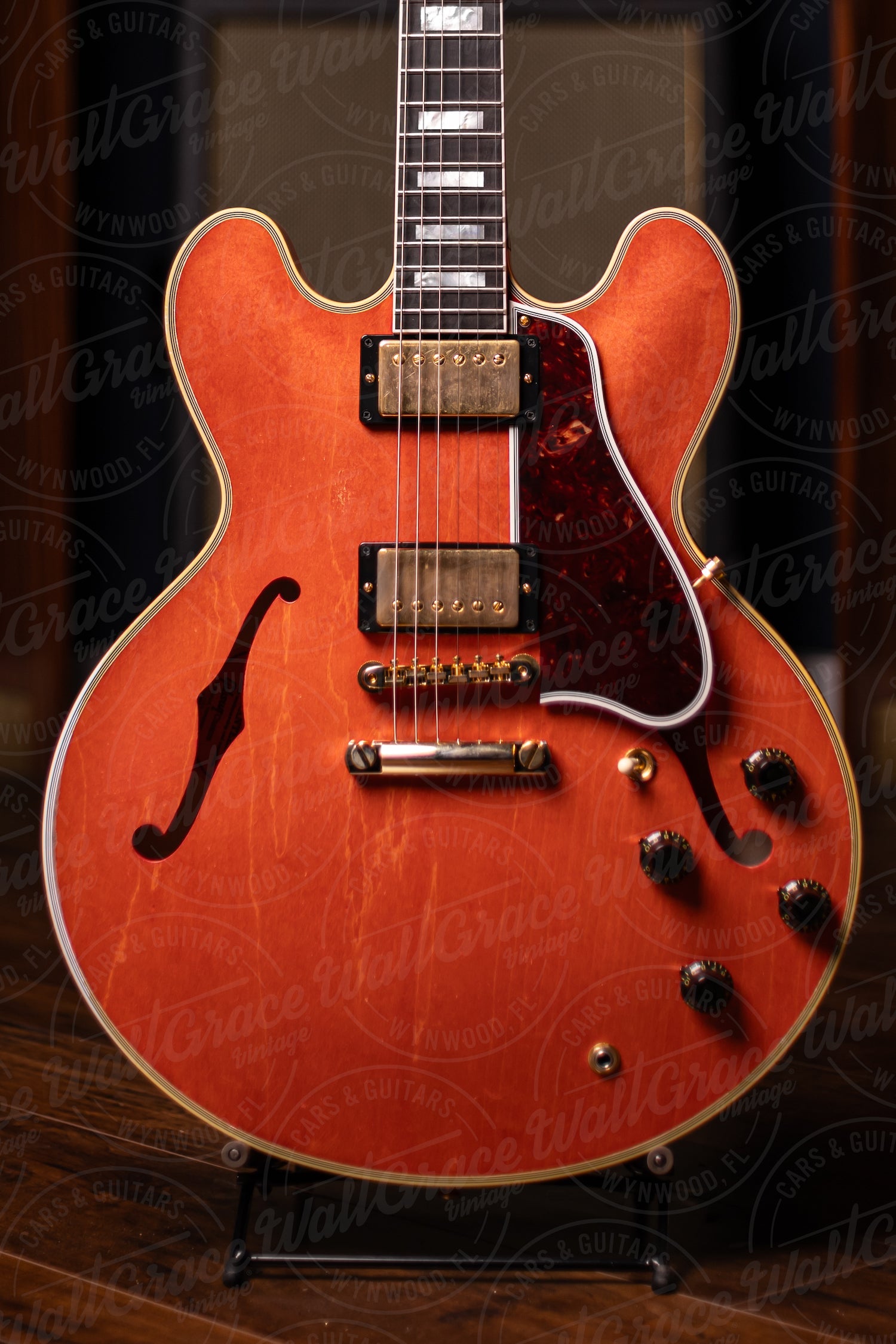 Gibson Custom Shop 1959 ES-355 Reissue Stop Bar Murphy Lab Light Aged Electric Guitar - Watermelon Red