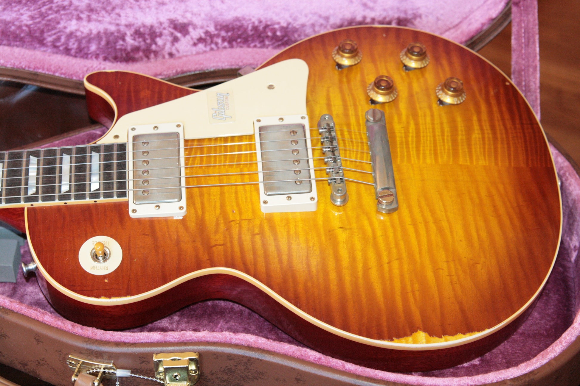 2018 Gibson 1959 HEAVY AGED Iced Tea Les Paul Reissue! R9 59 Historic Custom Shop
