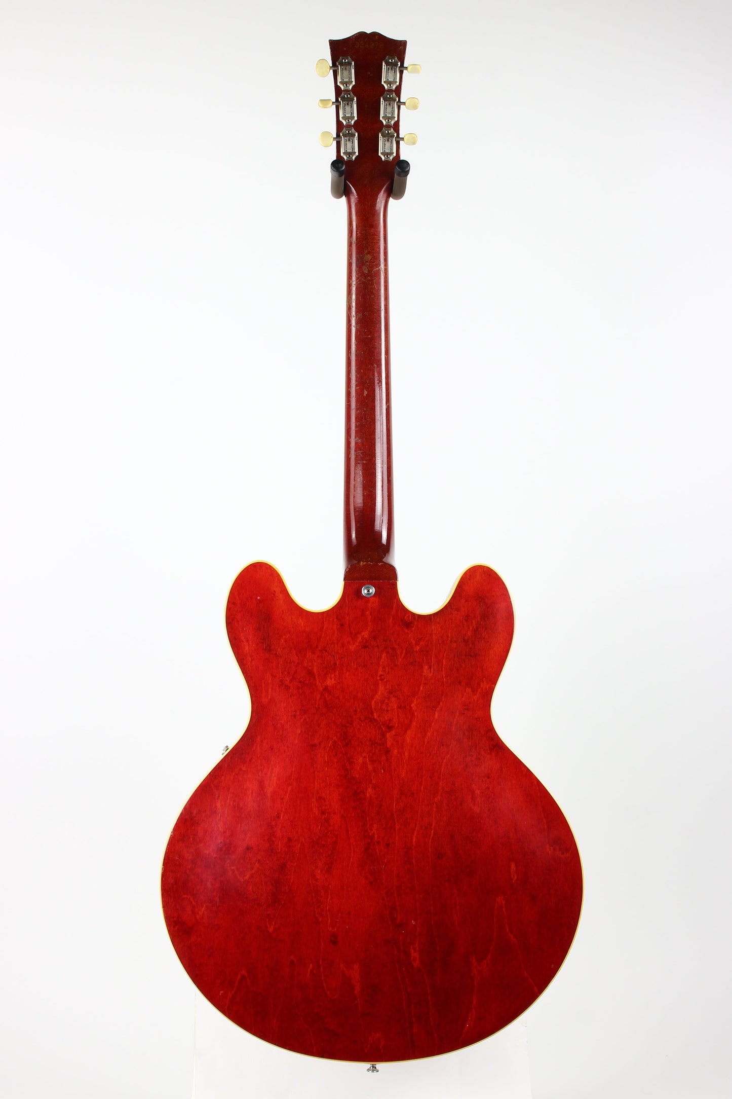 1965 Gibson ES-330 TDC Cherry Red WIDE NUT, NICKEL PARTS w Original Hard Case, Vintage 330