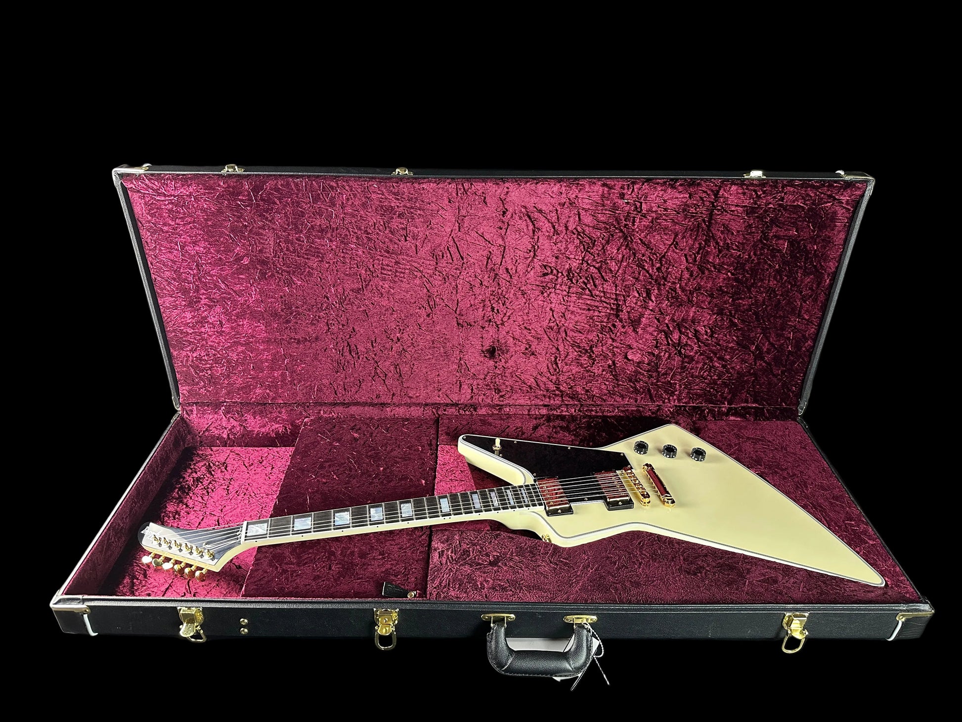 Gibson Custom Dealer Select Explorer Custom Antique Alpine White VOS w/case CS600052