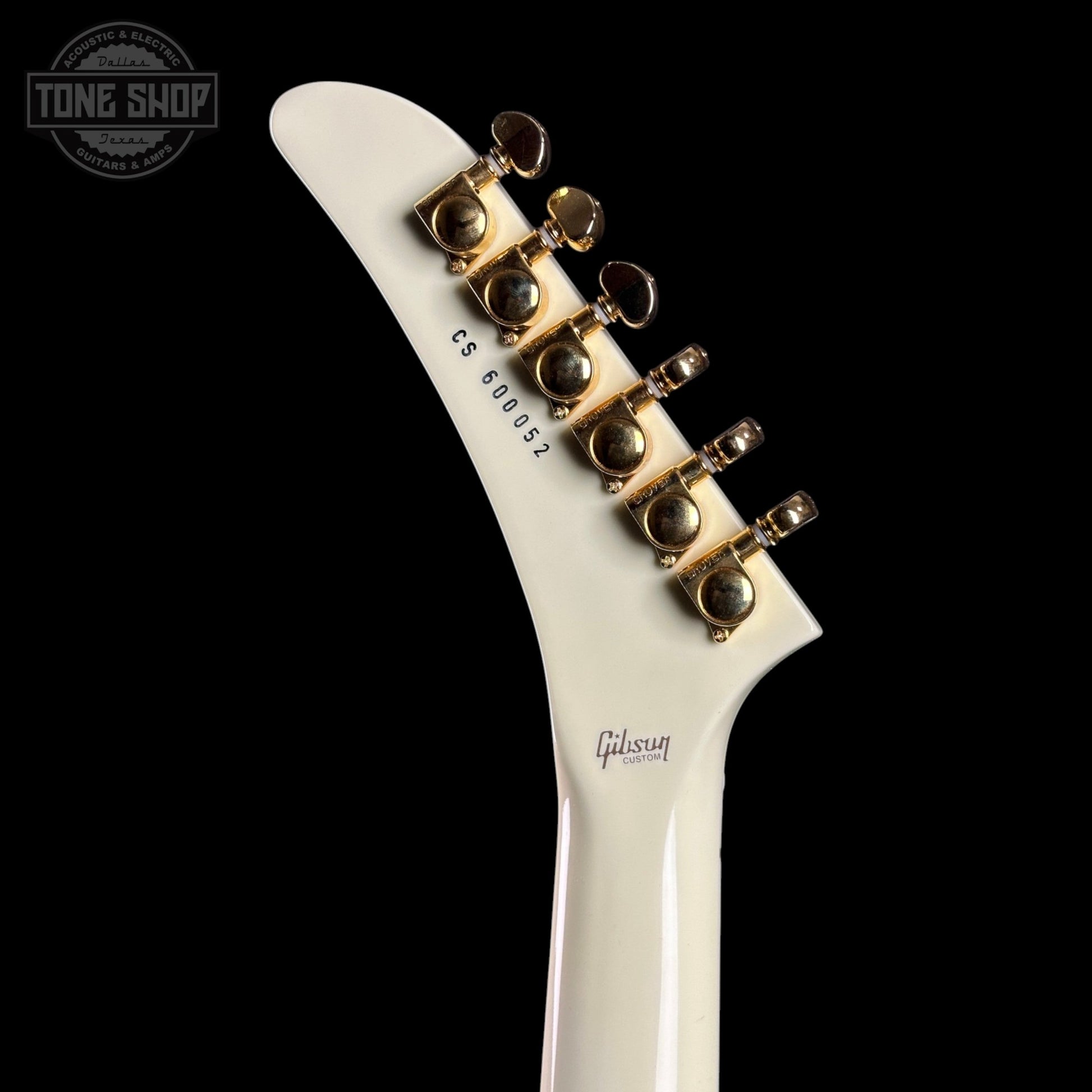 Gibson Custom Dealer Select Explorer Custom Antique Alpine White VOS w/case CS600052