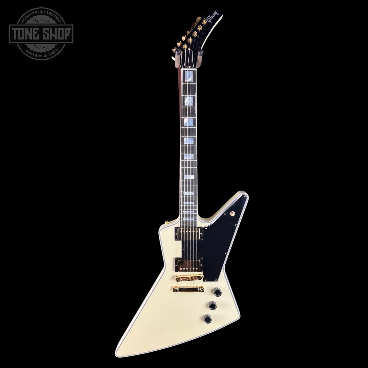 Gibson Custom Dealer Select Explorer Custom Antique Alpine White VOS w/case CS600052