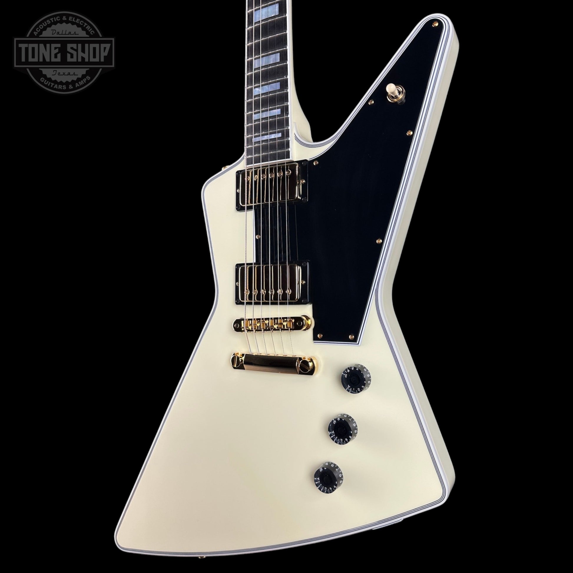 Gibson Custom Dealer Select Explorer Custom Antique Alpine White VOS w/case CS600052