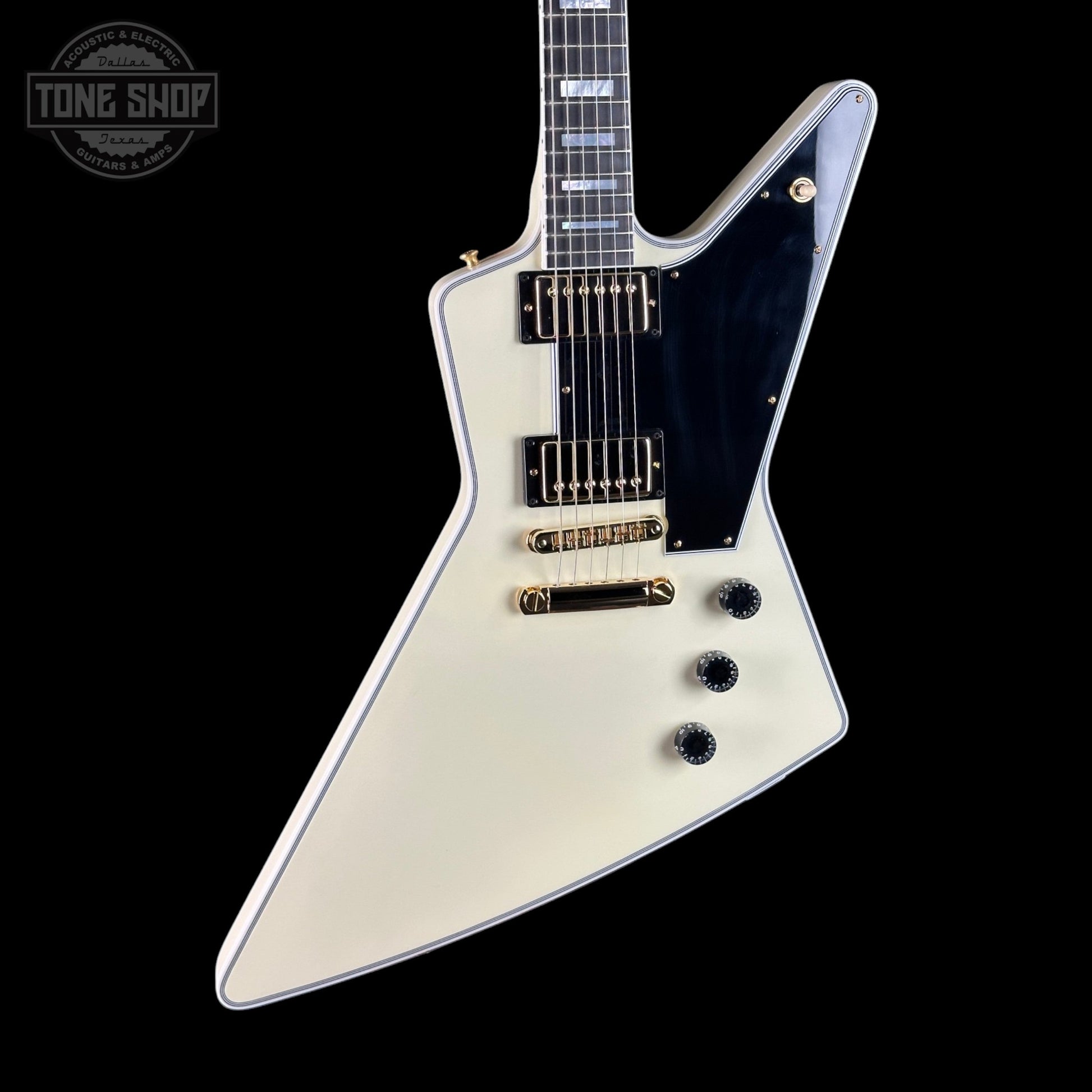 Gibson Custom Dealer Select Explorer Custom Antique Alpine White VOS w/case CS600052