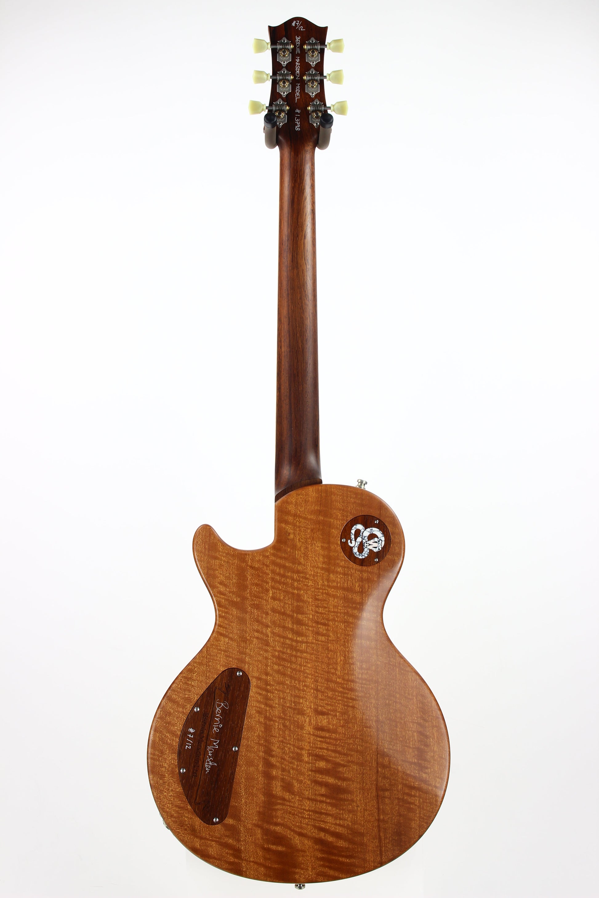 2023 Nik Huber 59 Orca Bernie Marsden SIGNED | P90 Gold Top Signature Model, LTD Limited Edition!