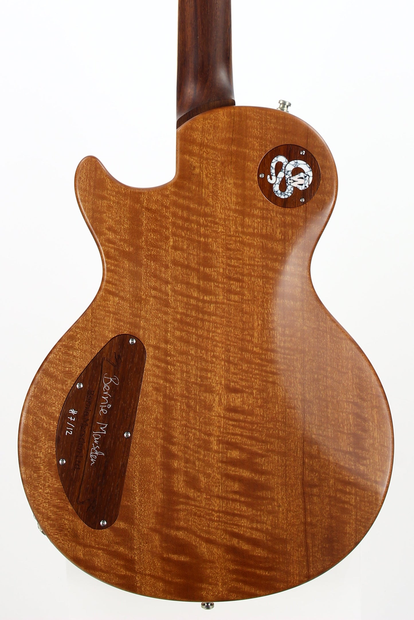 2023 Nik Huber 59 Orca Bernie Marsden SIGNED | P90 Gold Top Signature Model, LTD Limited Edition!