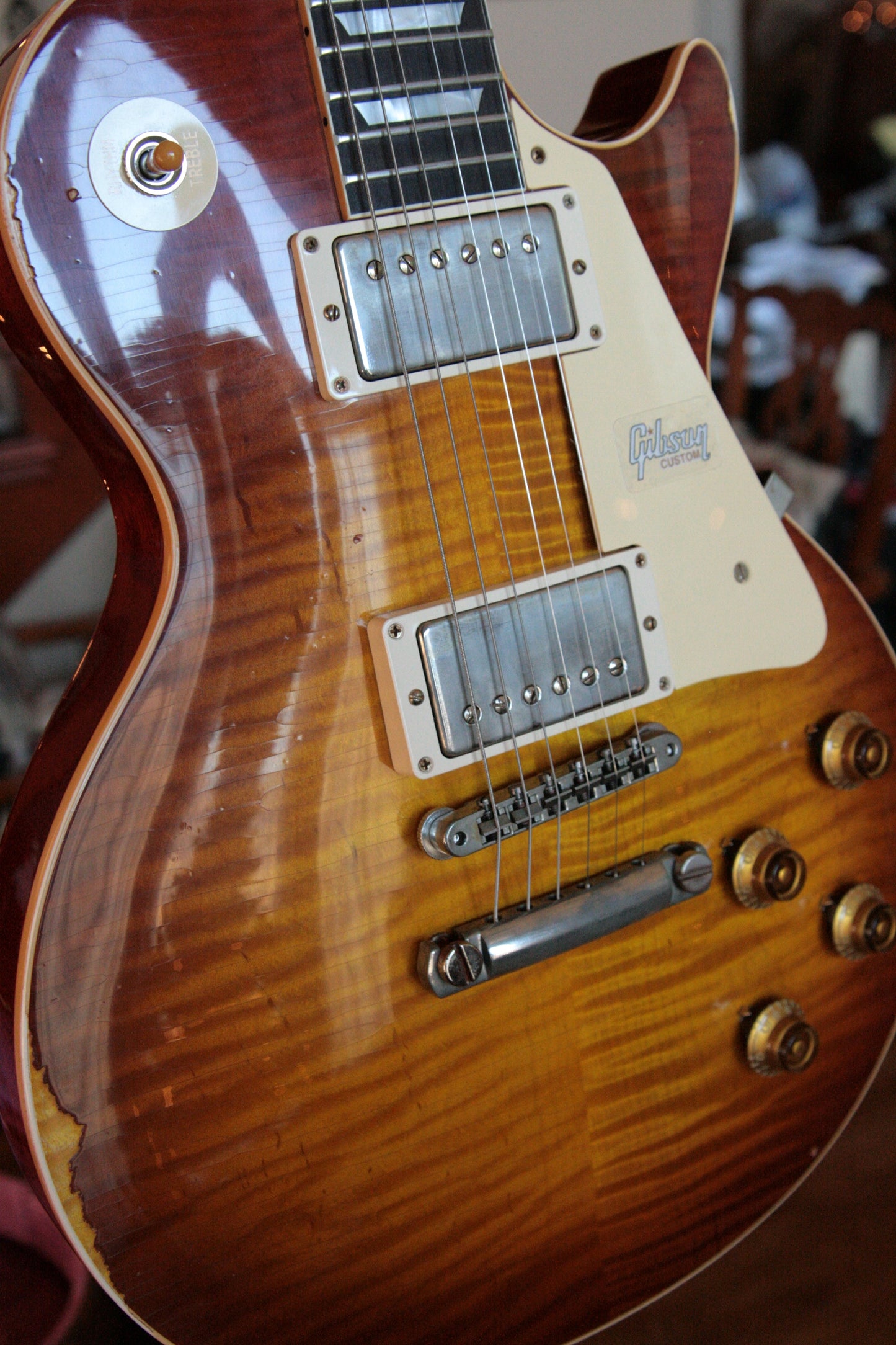 2018 Gibson 1959 HEAVY AGED Iced Tea Les Paul Reissue! R9 59 Historic Custom Shop