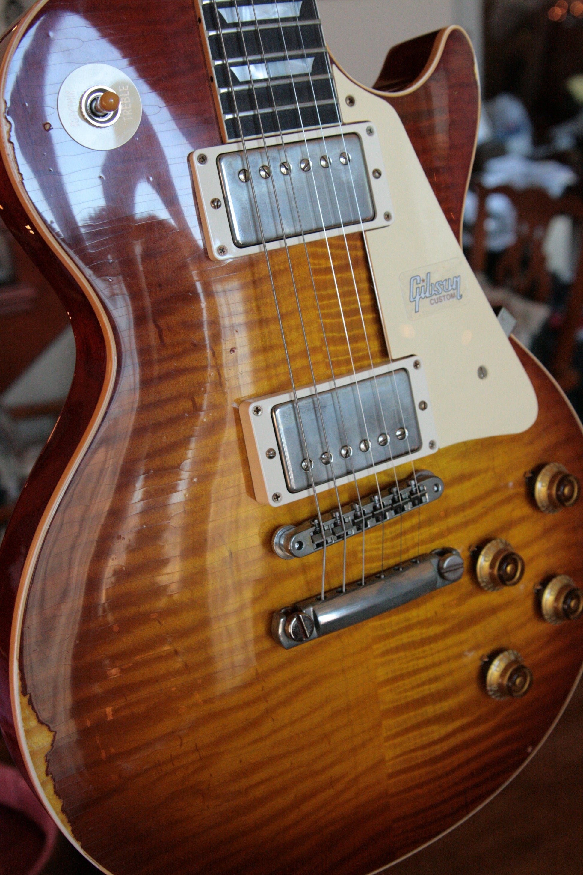 2018 Gibson 1959 HEAVY AGED Iced Tea Les Paul Reissue! R9 59 Historic Custom Shop
