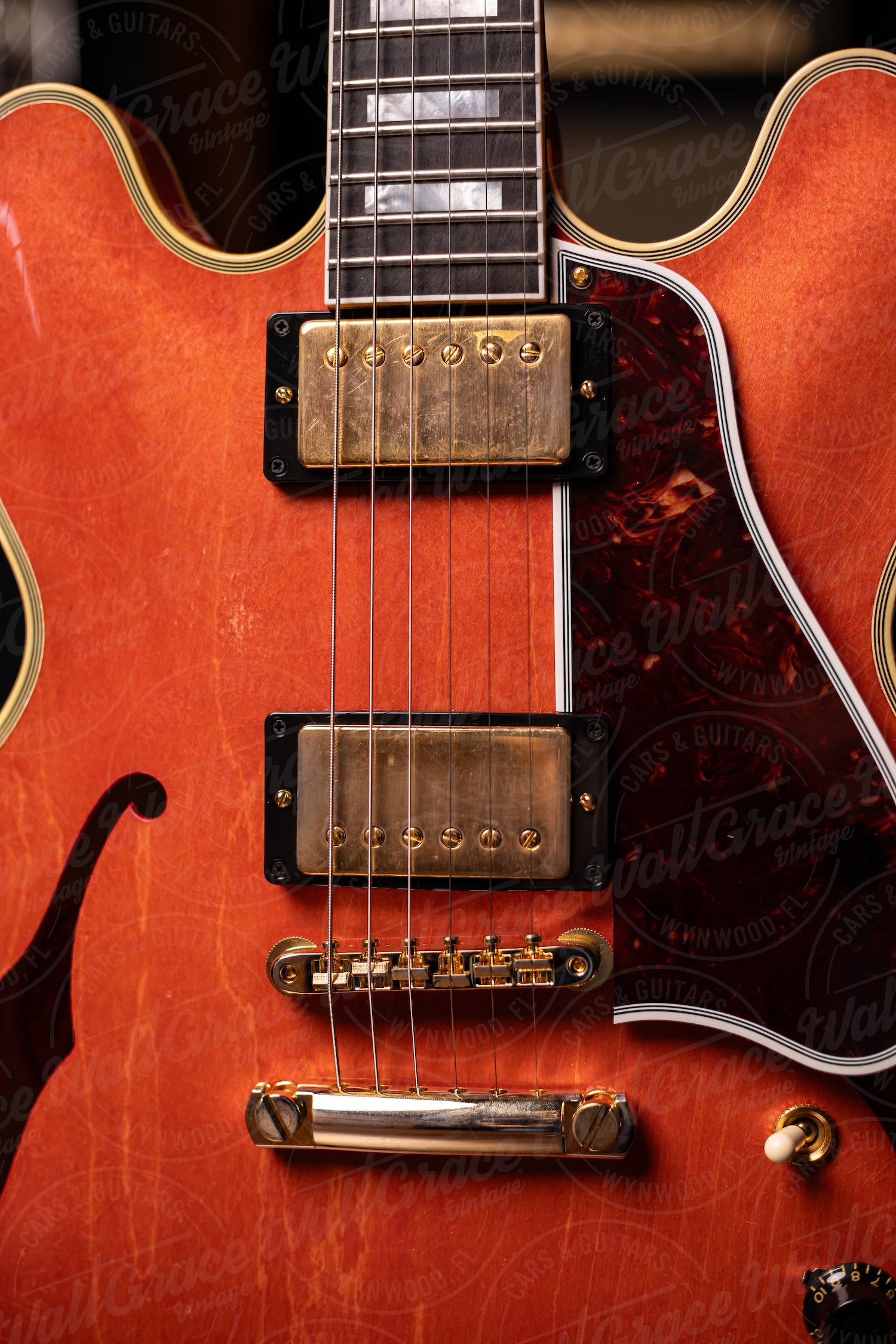 Gibson Custom Shop 1959 ES-355 Reissue Stop Bar Murphy Lab Light Aged Electric Guitar - Watermelon Red