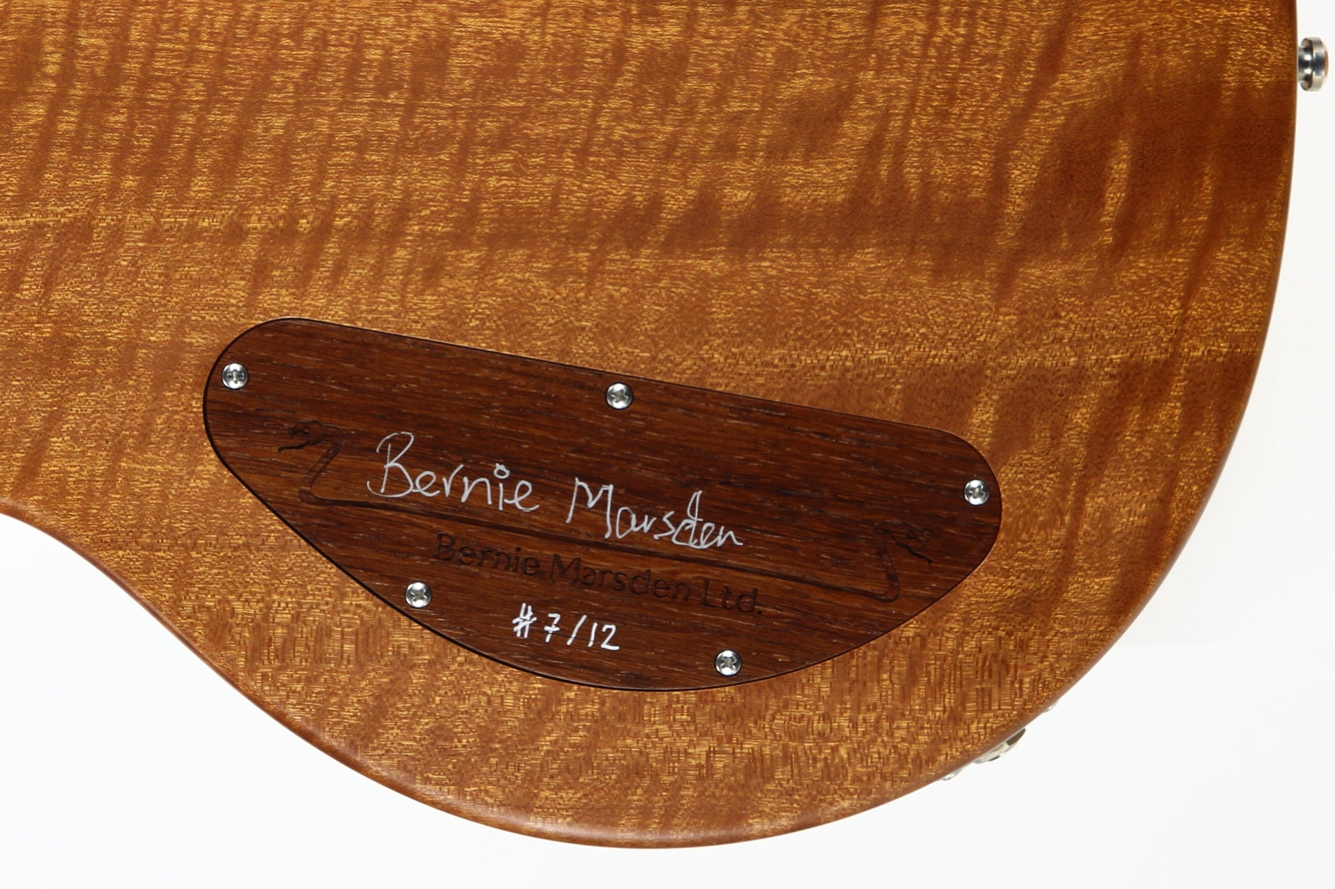 2023 Nik Huber 59 Orca Bernie Marsden SIGNED | P90 Gold Top Signature Model, LTD Limited Edition!