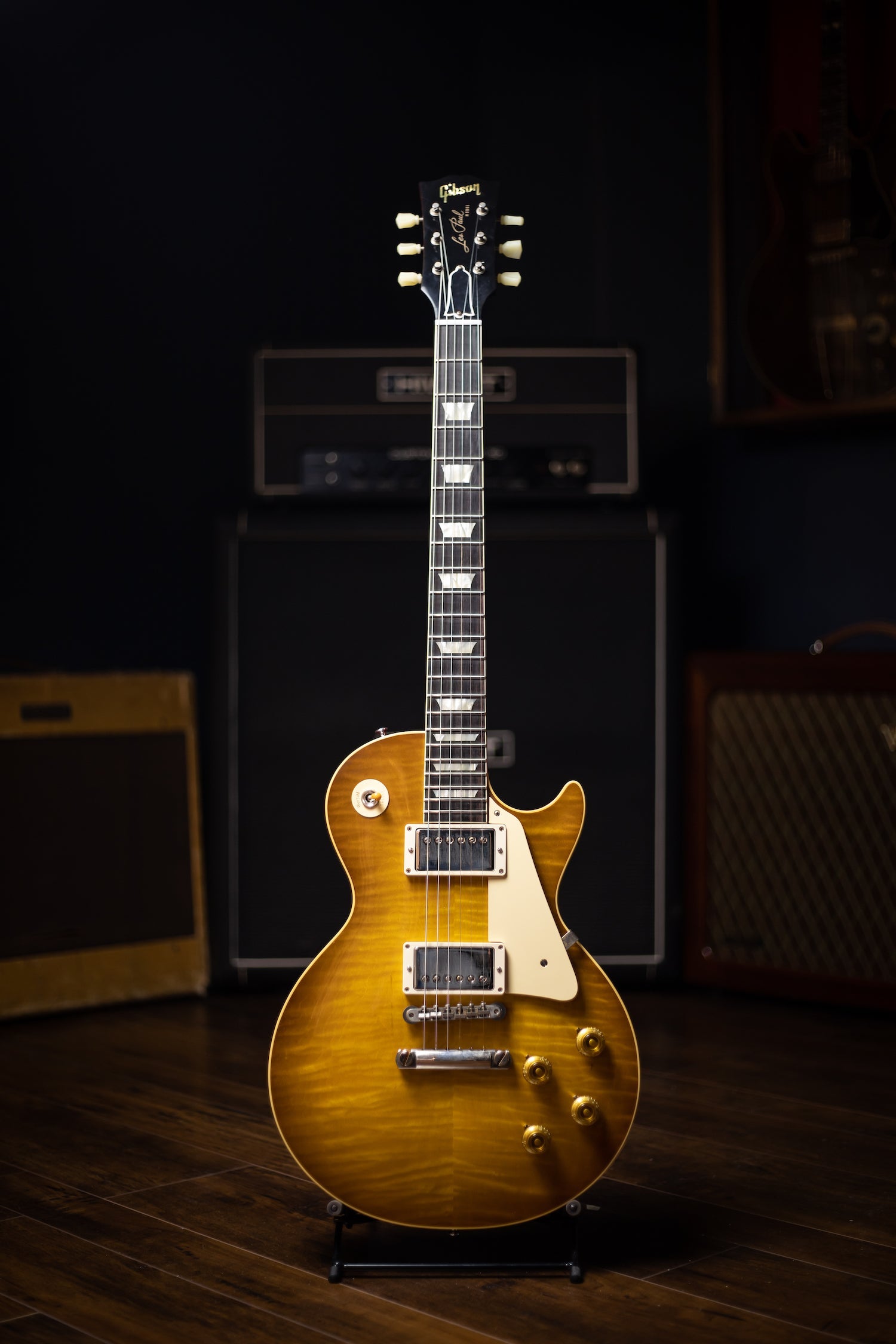 Gibson Custom Shop 1959 Les Paul Standard VOS Reissue Electric Guitar - Dirty Lemon VOS