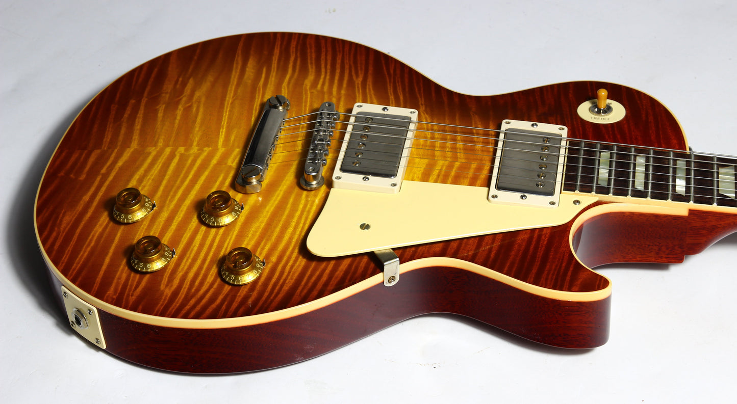 2023 Gibson Custom Shop 1959 Les Paul Standard Reissue R9 59 KILLER TOP! Iced Tea Sunburst