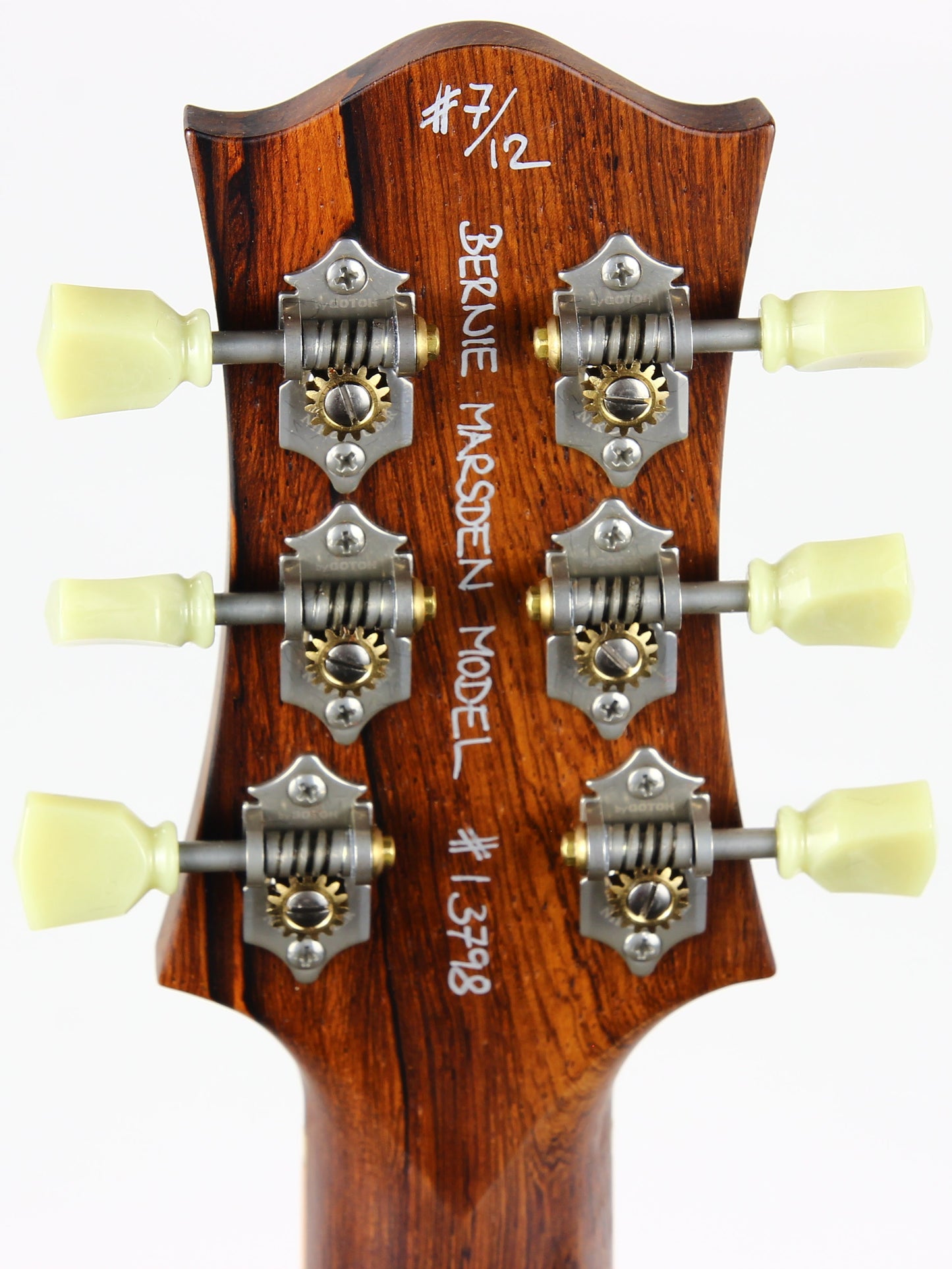 2023 Nik Huber 59 Orca Bernie Marsden SIGNED | P90 Gold Top Signature Model, LTD Limited Edition!