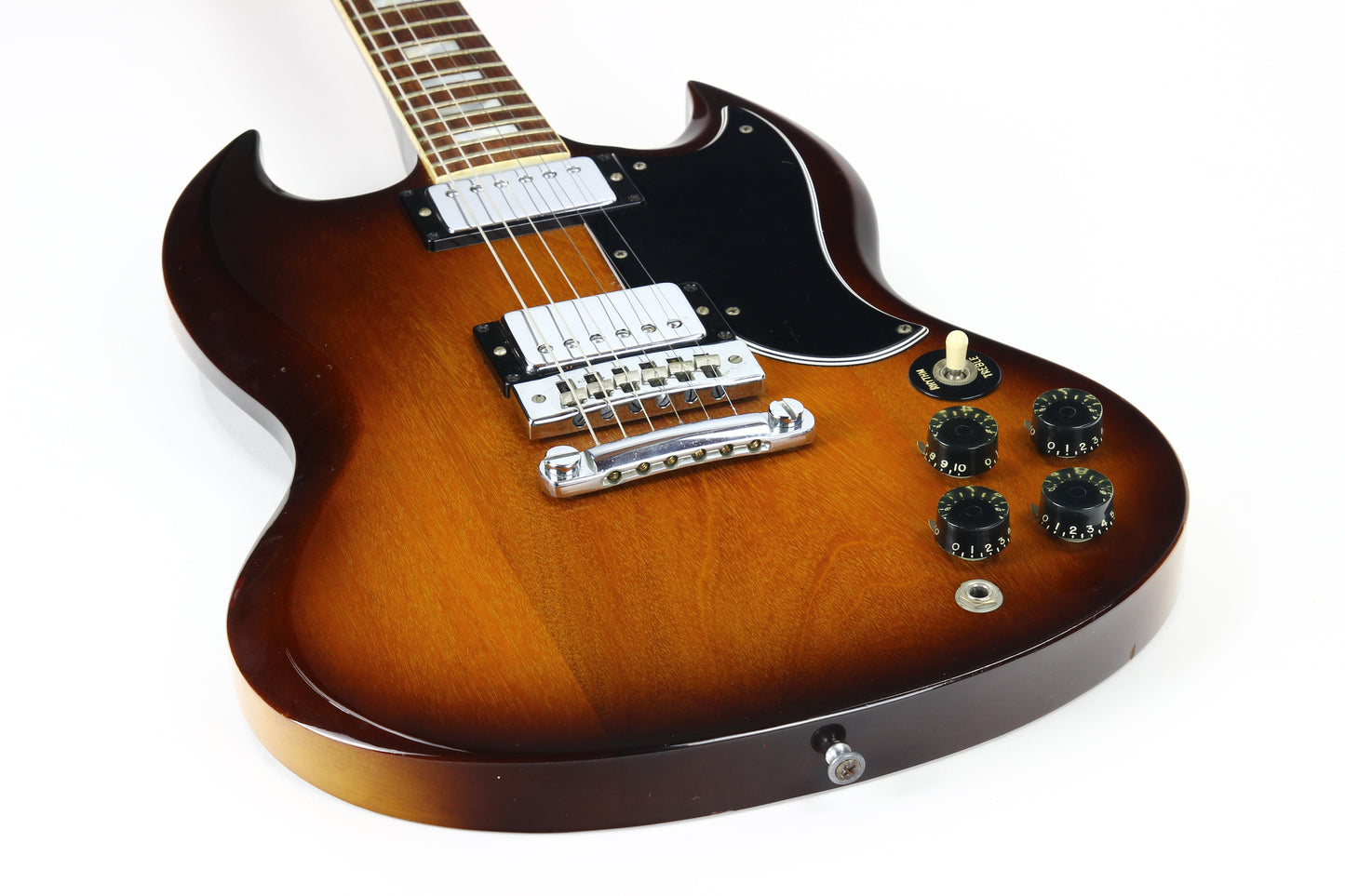 1975 Gibson SG Standard Sunburst MINTY | 100% Original, Original Case, Tags, Vintage 1970's! les paul