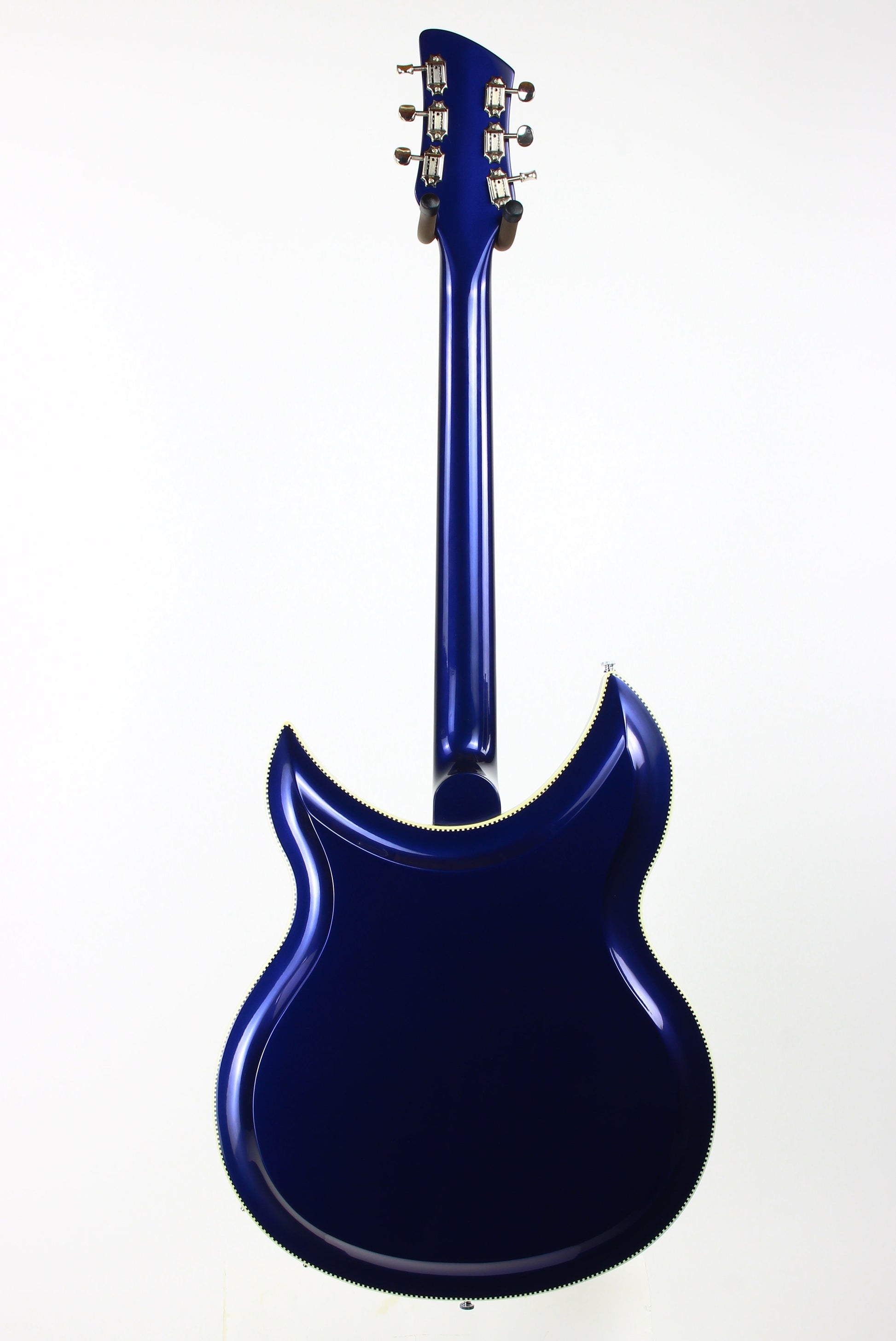 2016 Rickenbacker 381 V69 Midnight Blue MID Checkerboard Binding