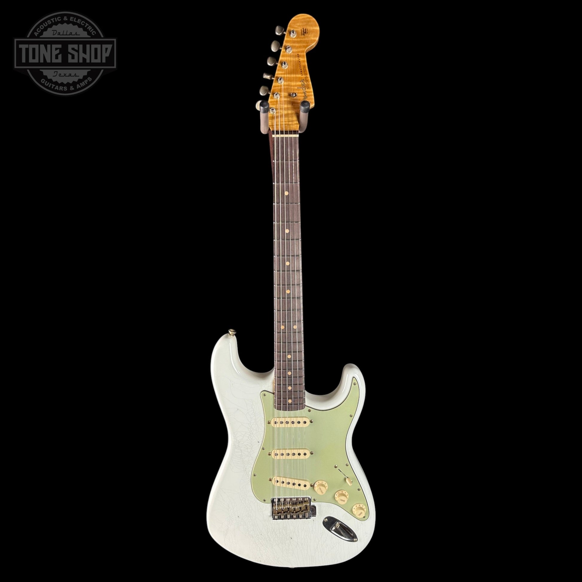 Fender Custom Shop TSG Exclusive ’63 Stratocaster Chambered Olympic White Journeyman Relic w/case CZ589260