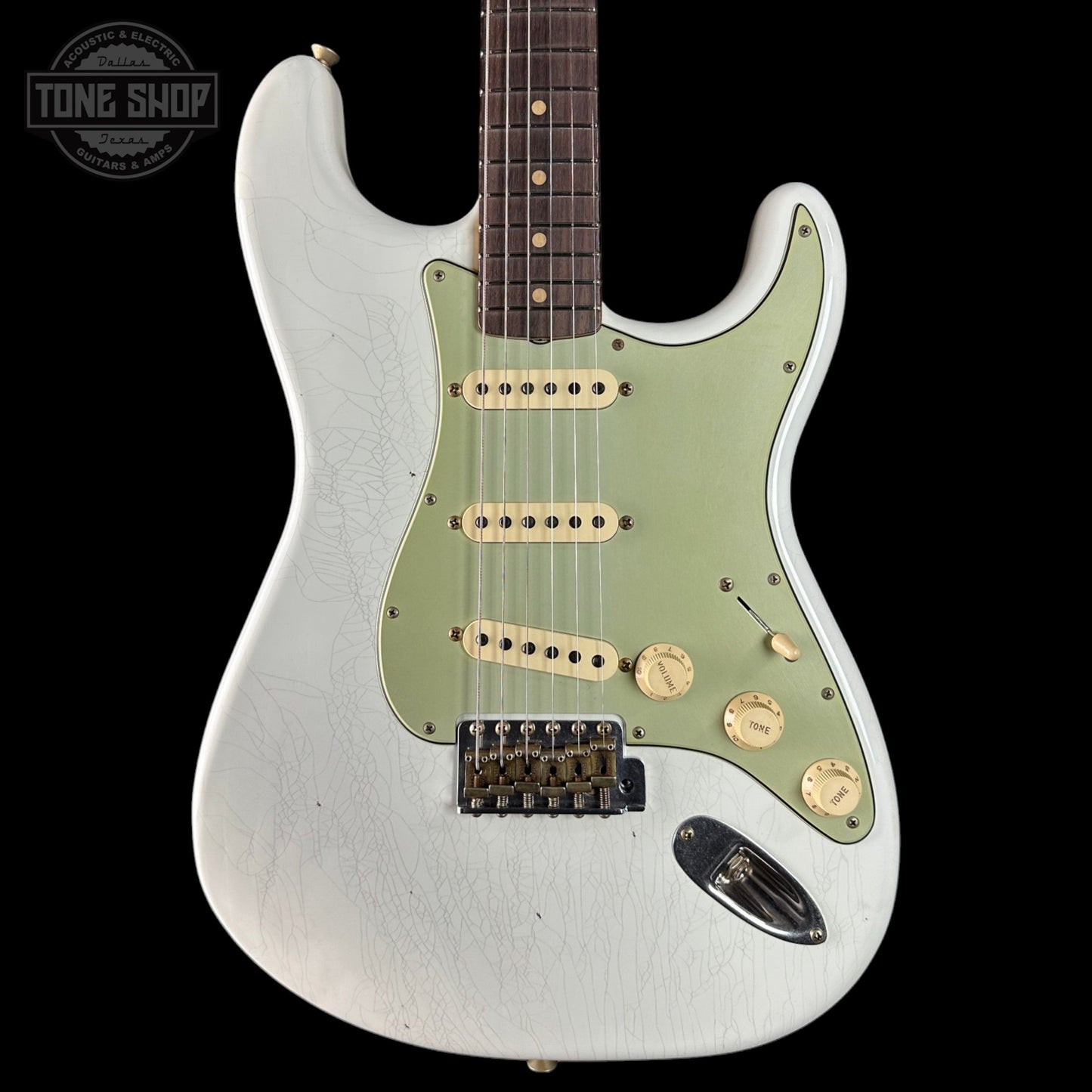 Fender Custom Shop TSG Exclusive ’63 Stratocaster Chambered Olympic White Journeyman Relic w/case CZ589260