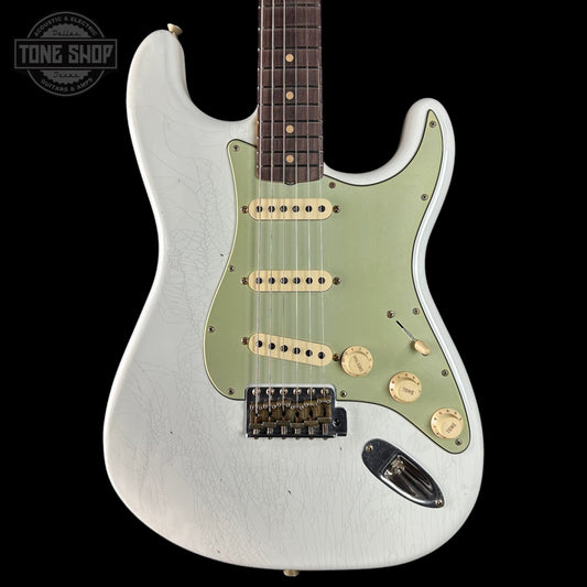 Fender Custom Shop TSG Exclusive ’63 Stratocaster Chambered Olympic White Journeyman Relic w/case CZ589260