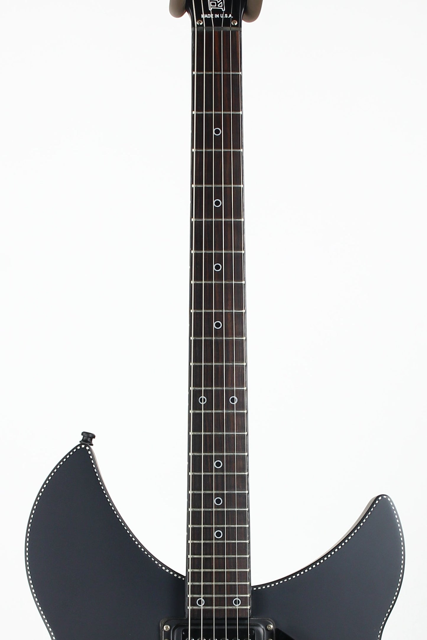 2016 Rickenbacker 360 Noir Limited Edition Matte Black Checkerboard Binding