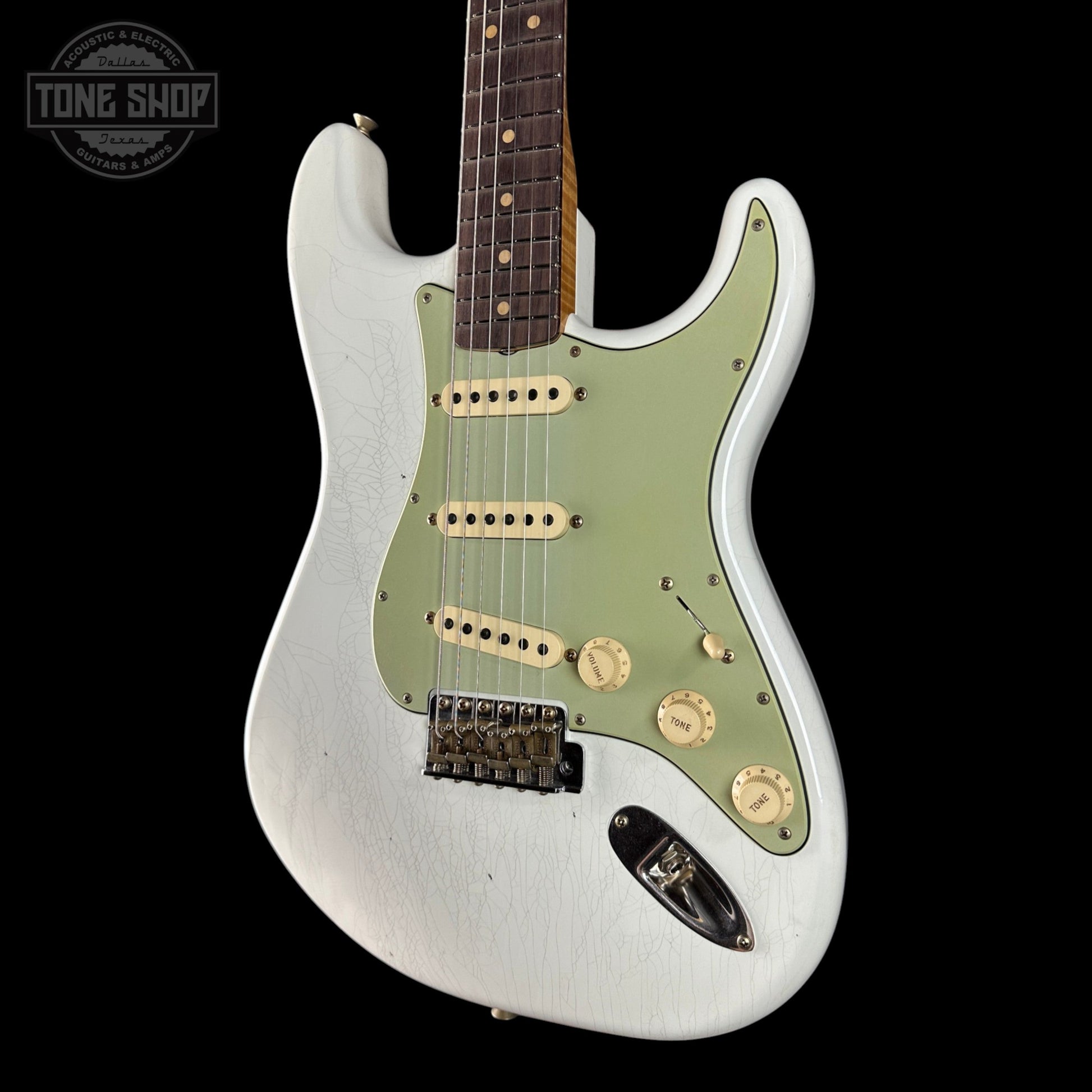 Fender Custom Shop TSG Exclusive ’63 Stratocaster Chambered Olympic White Journeyman Relic w/case CZ589260