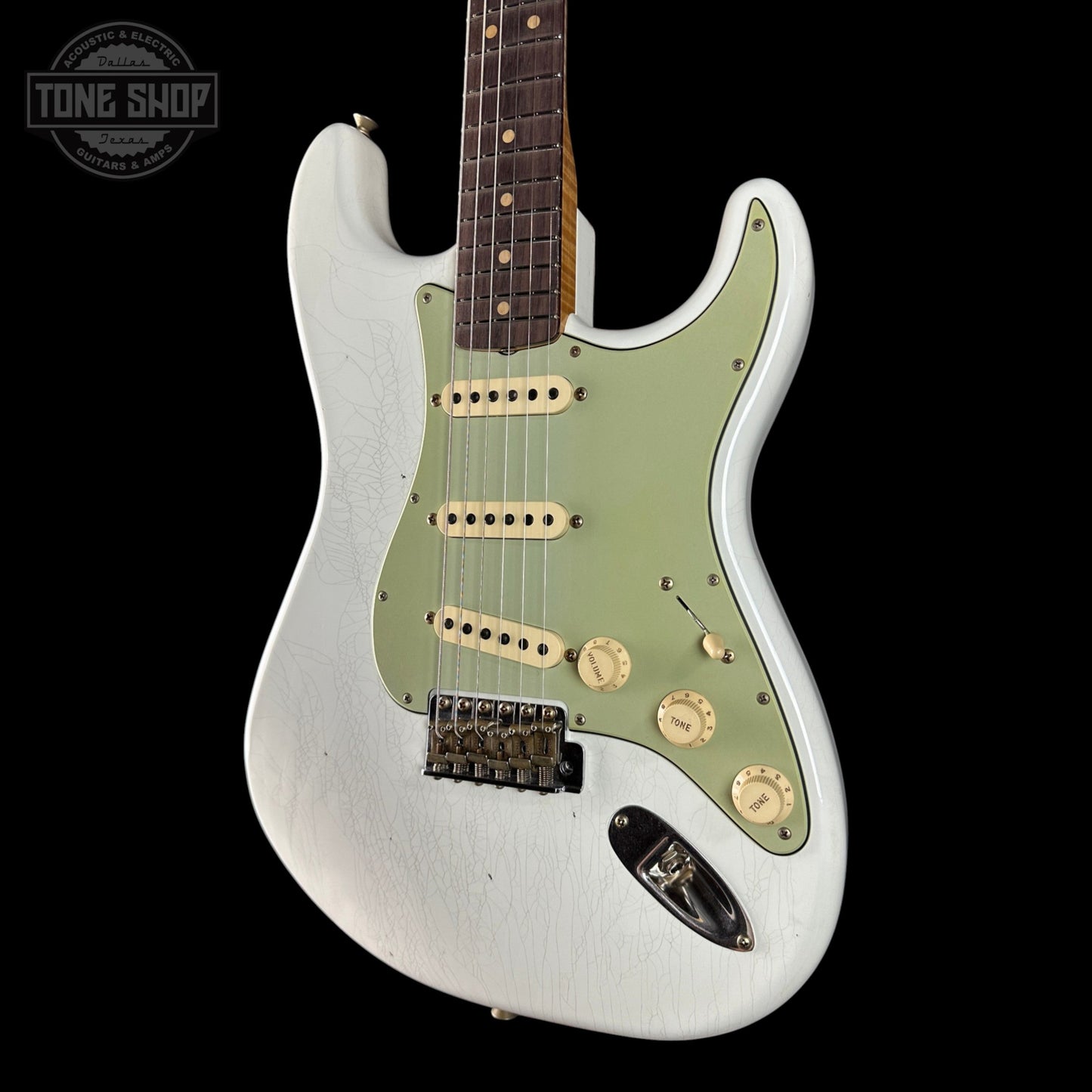 Fender Custom Shop TSG Exclusive ’63 Stratocaster Chambered Olympic White Journeyman Relic w/case CZ589260