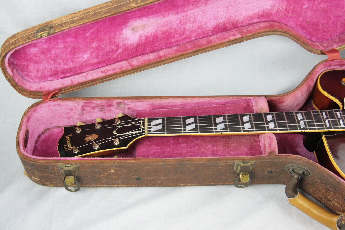 1957 Gibson ES-350T Sunburst! 2 PAF's, Sunburst, Light Flametop! Byrdland 335 355 345