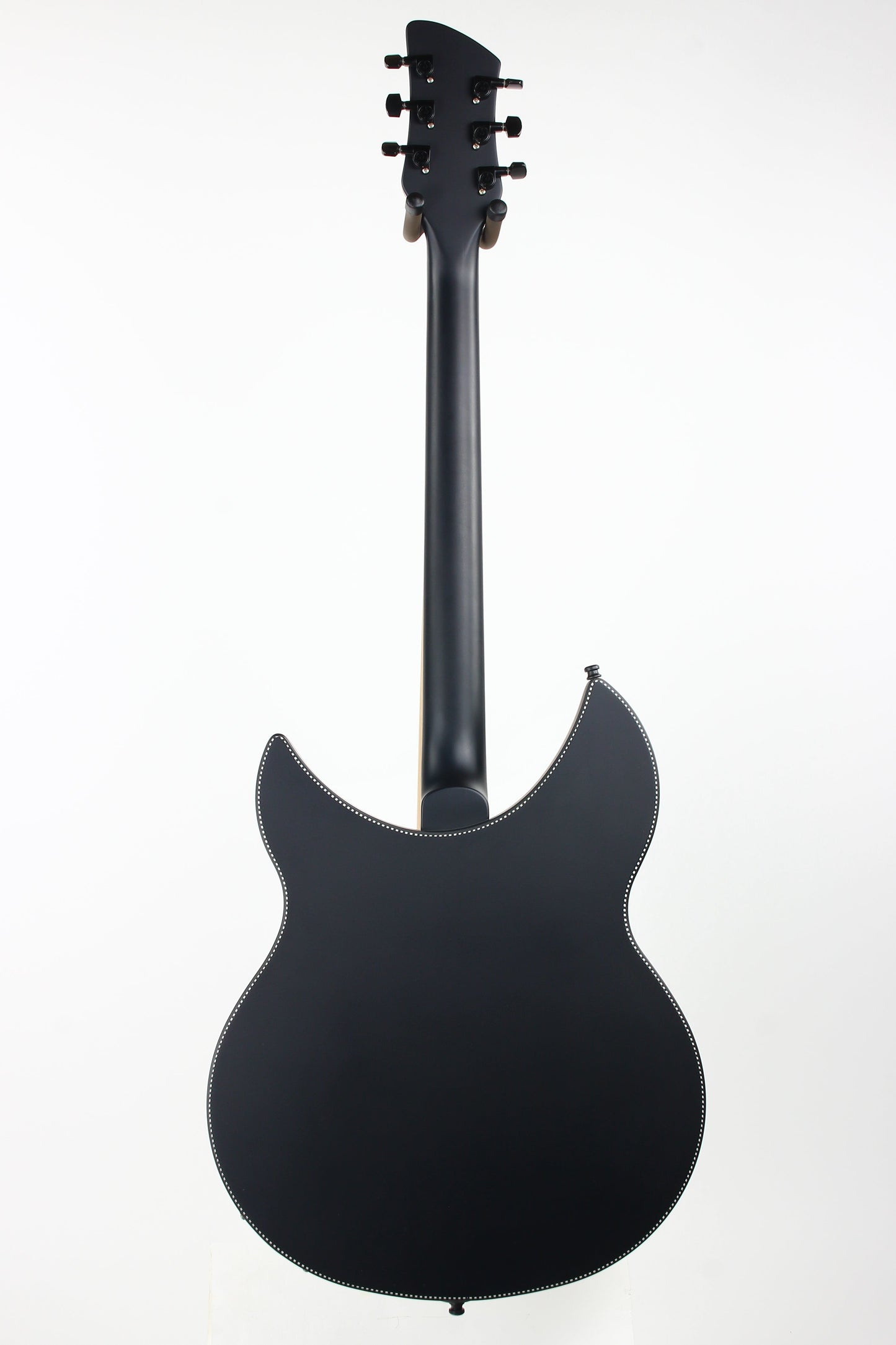 2016 Rickenbacker 360 Noir Limited Edition Matte Black Checkerboard Binding