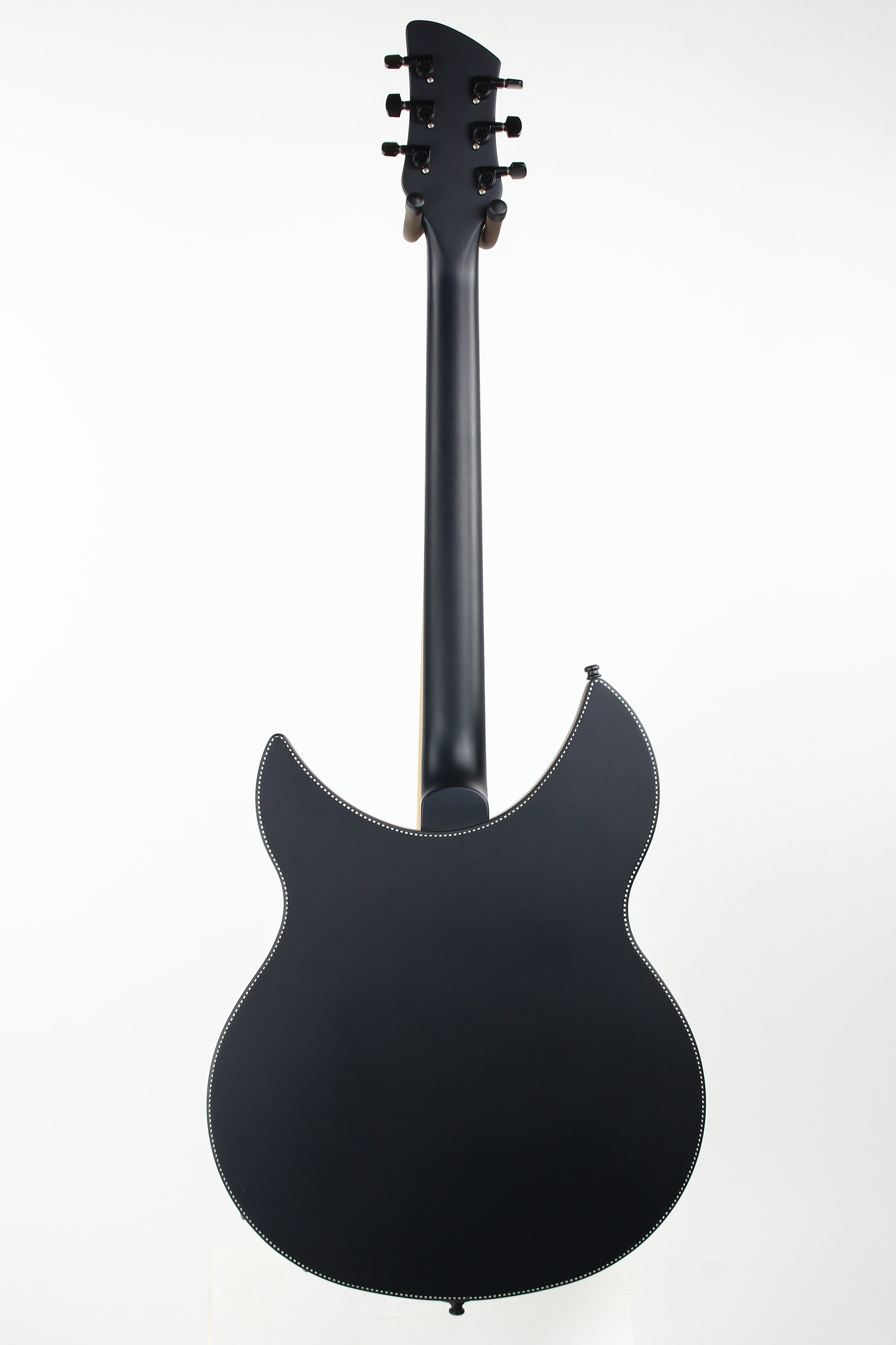 2016 Rickenbacker 360 Noir Limited Edition Matte Black Checkerboard Binding
