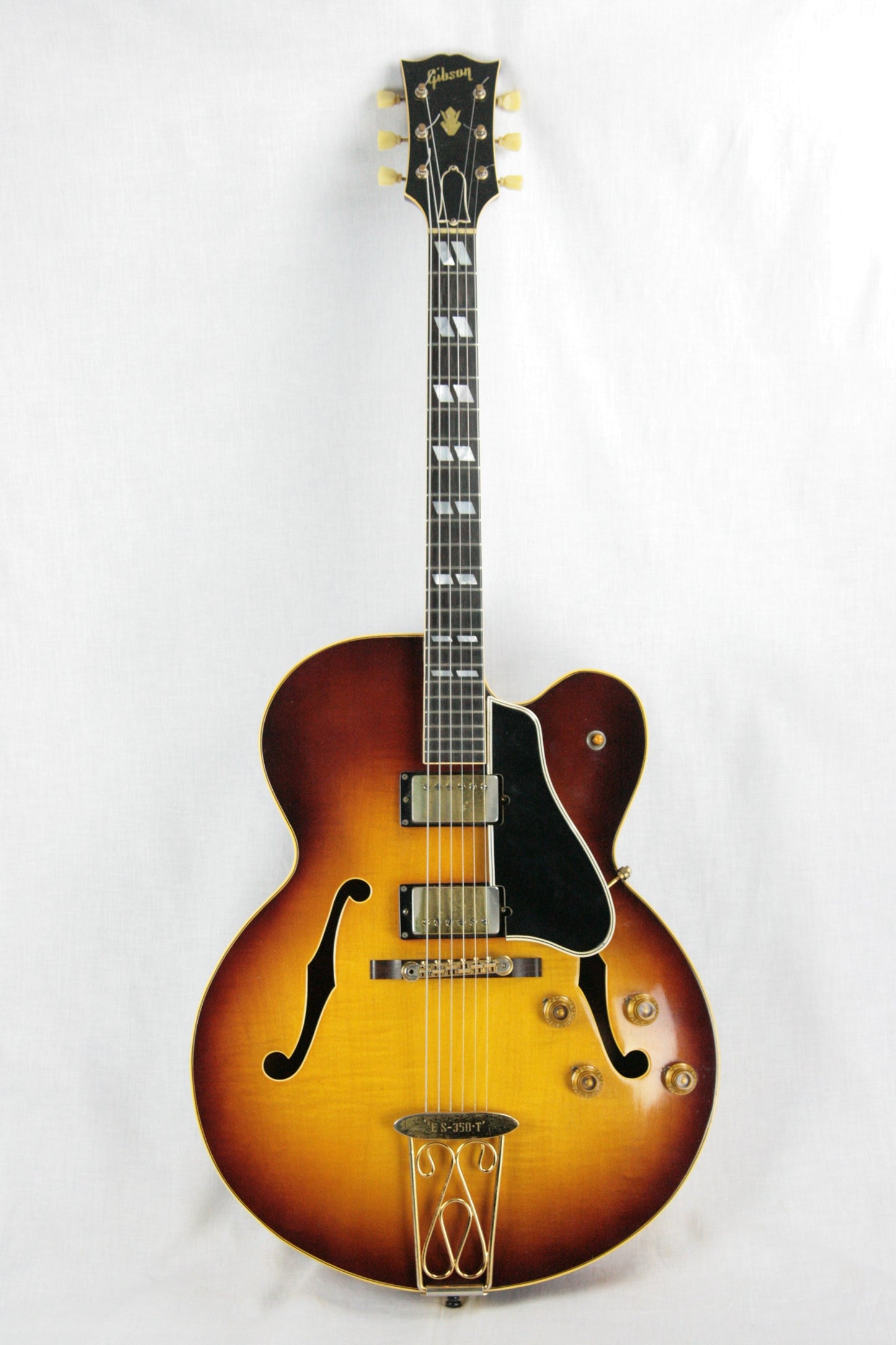 1957 Gibson ES-350T Sunburst! 2 PAF's, Sunburst, Light Flametop! Byrdland 335 355 345