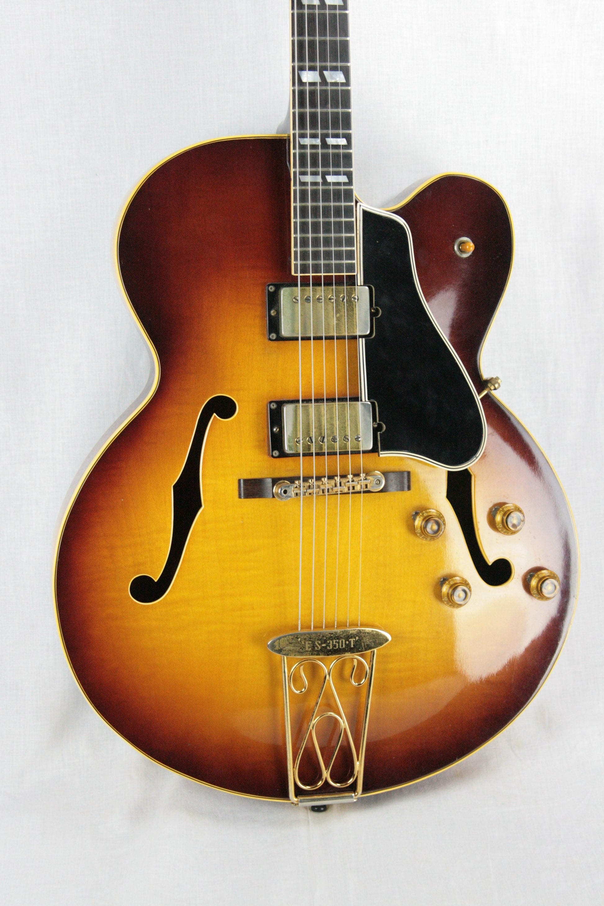 1957 Gibson ES-350T Sunburst! 2 PAF's, Sunburst, Light Flametop! Byrdland 335 355 345